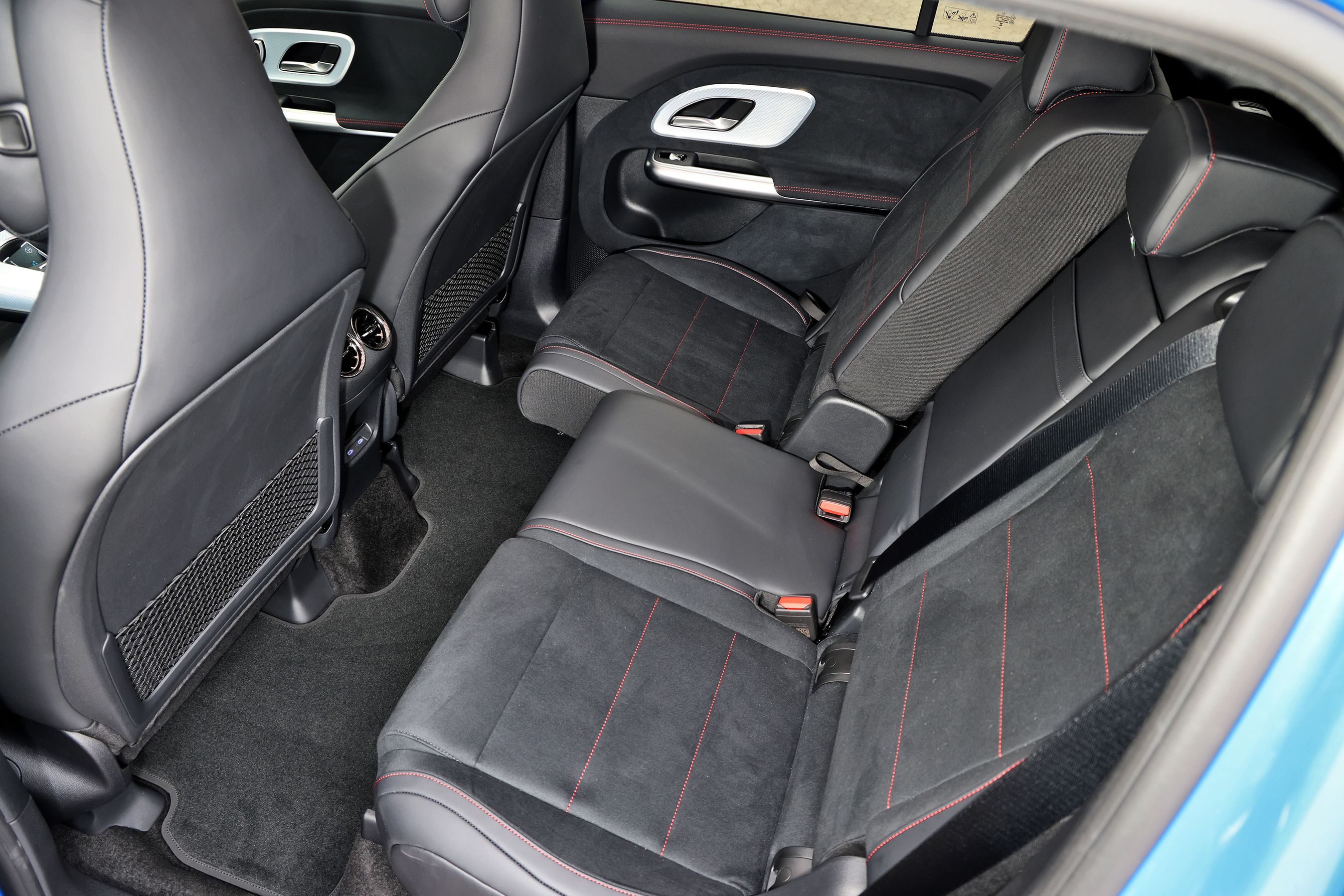 Bagsædet i en Mercedes-Benz GLB