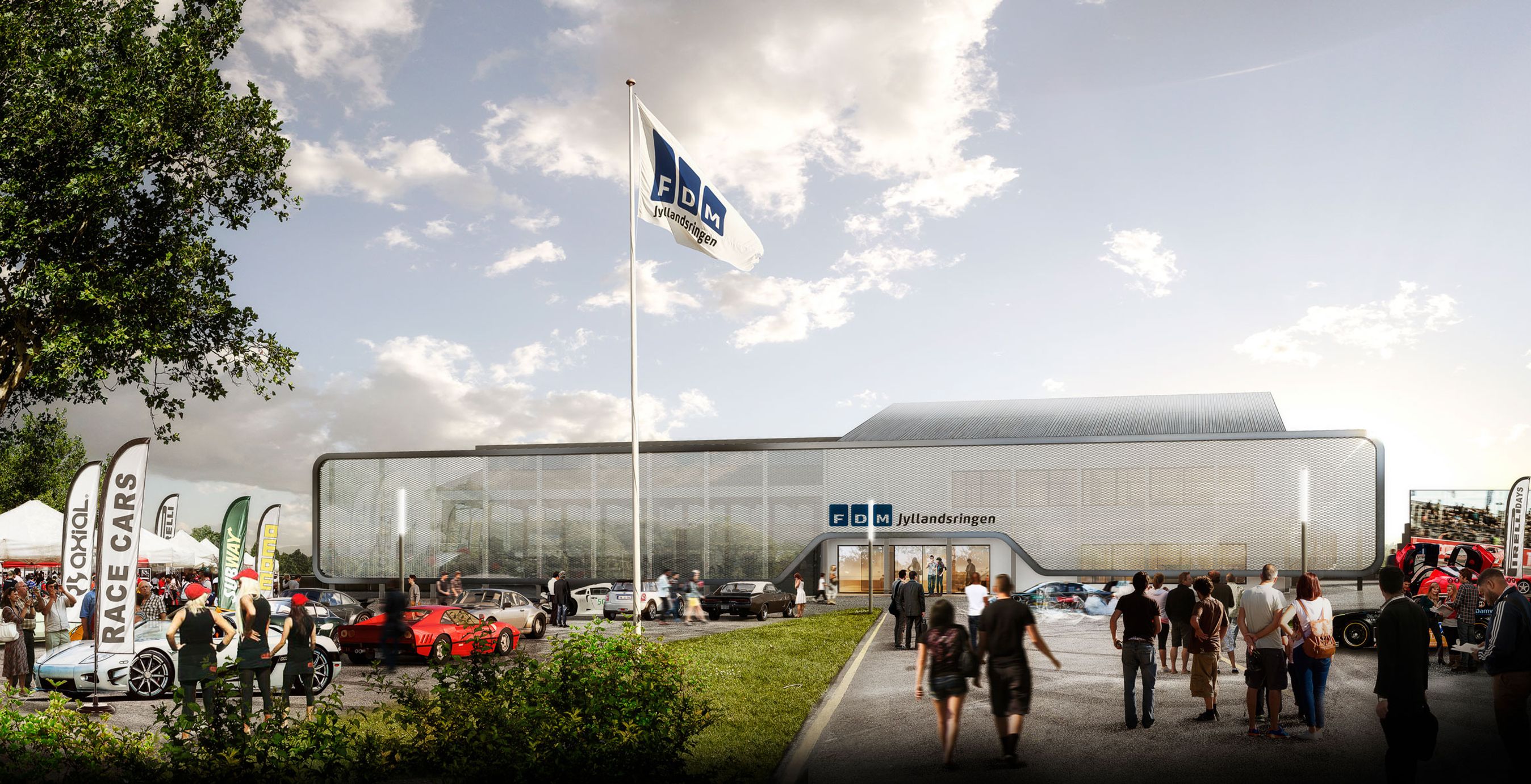 FDM Jyllandsringen får nu et større facelift.