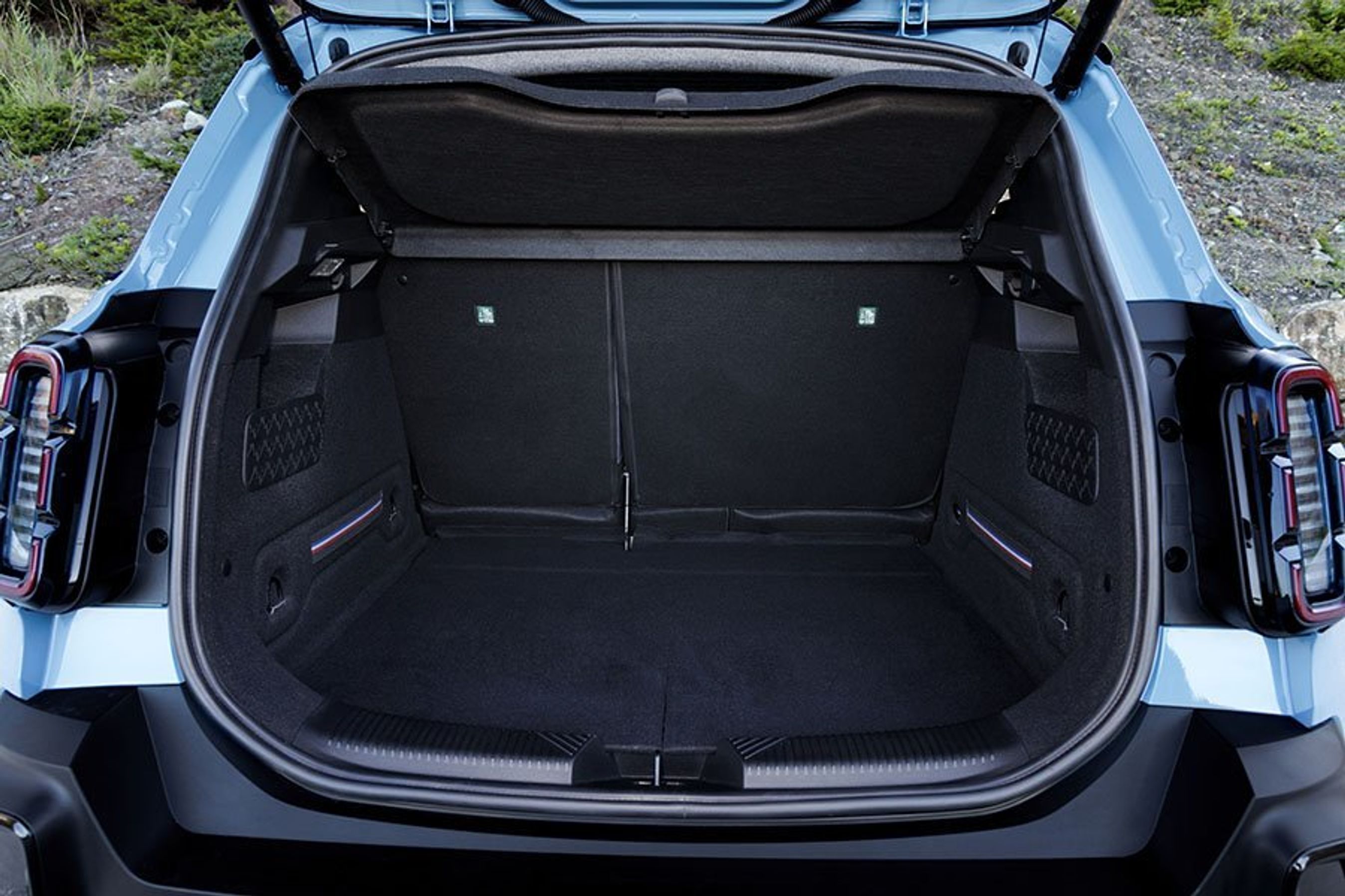 Bagagerummet i en Renault 4