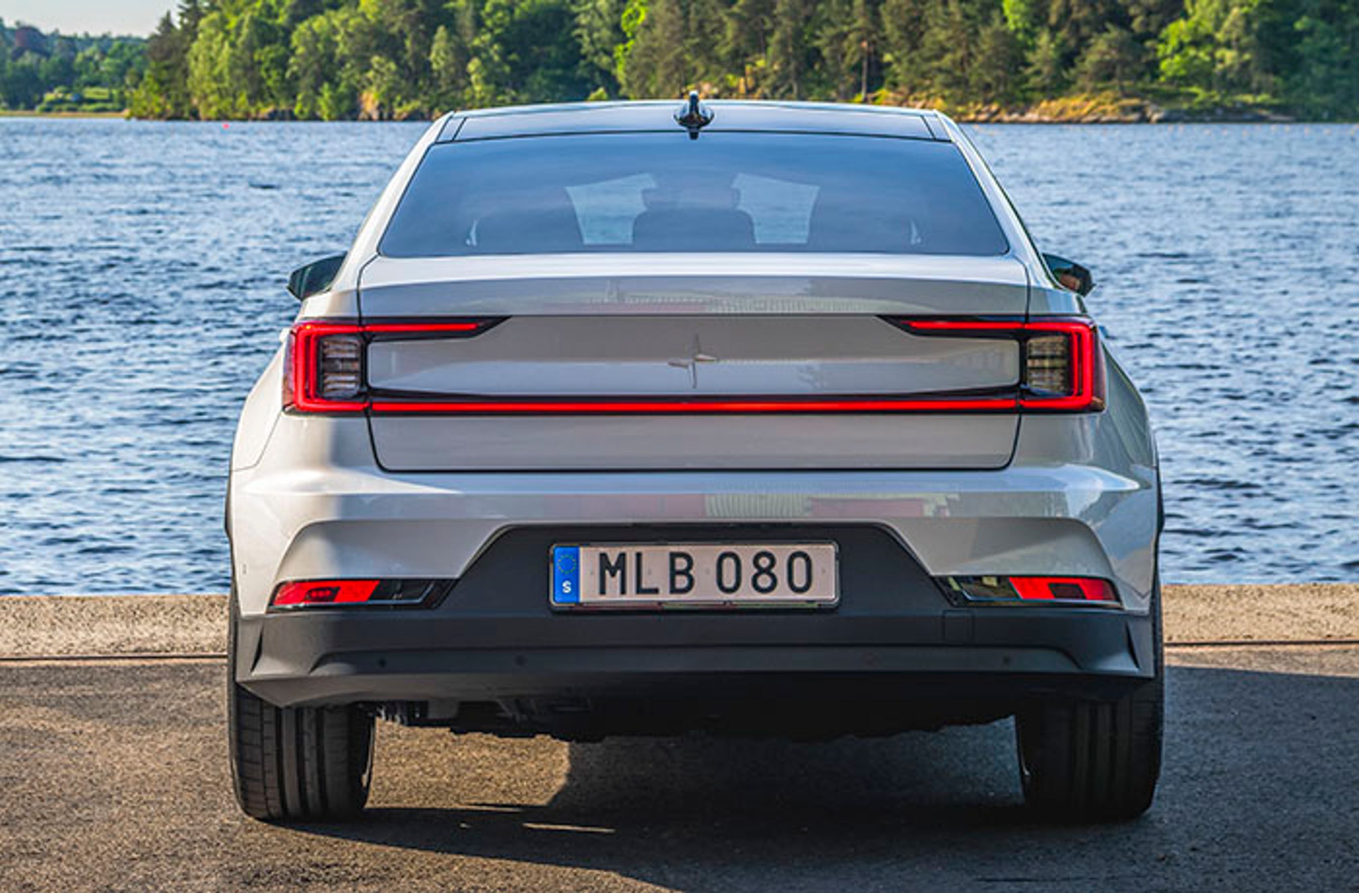 Polestar 2 set bagfra