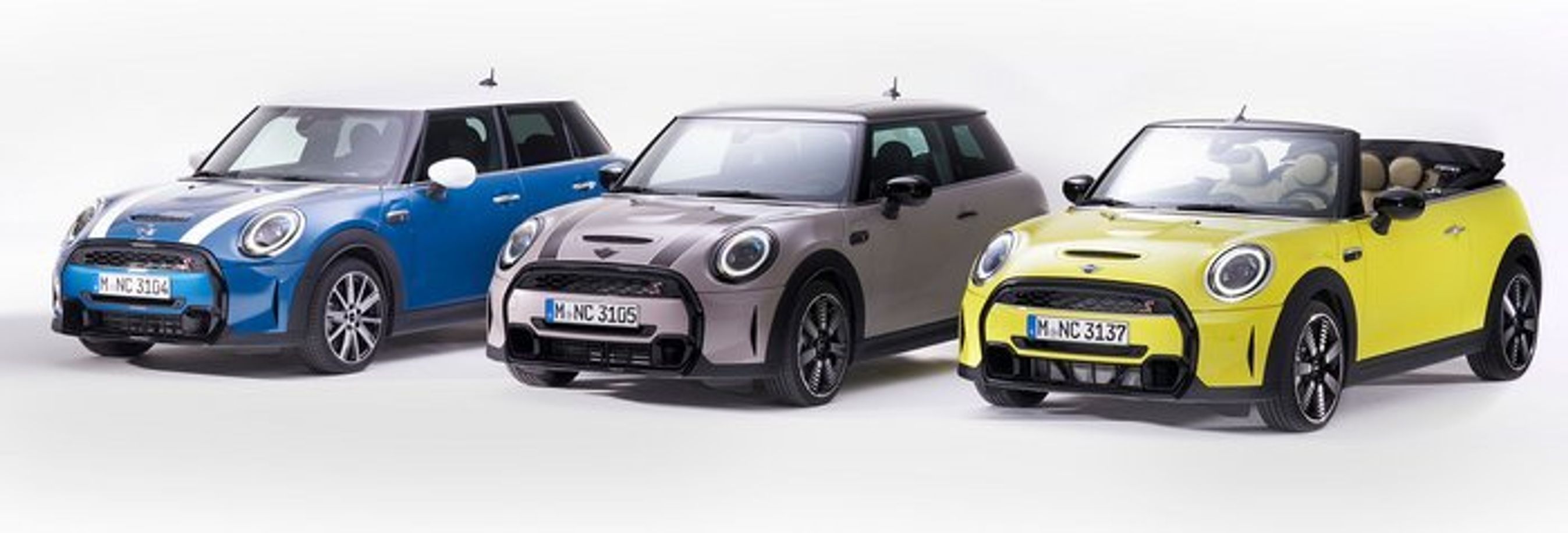 De centrale Mini-modeller får til foråret et større facelift.