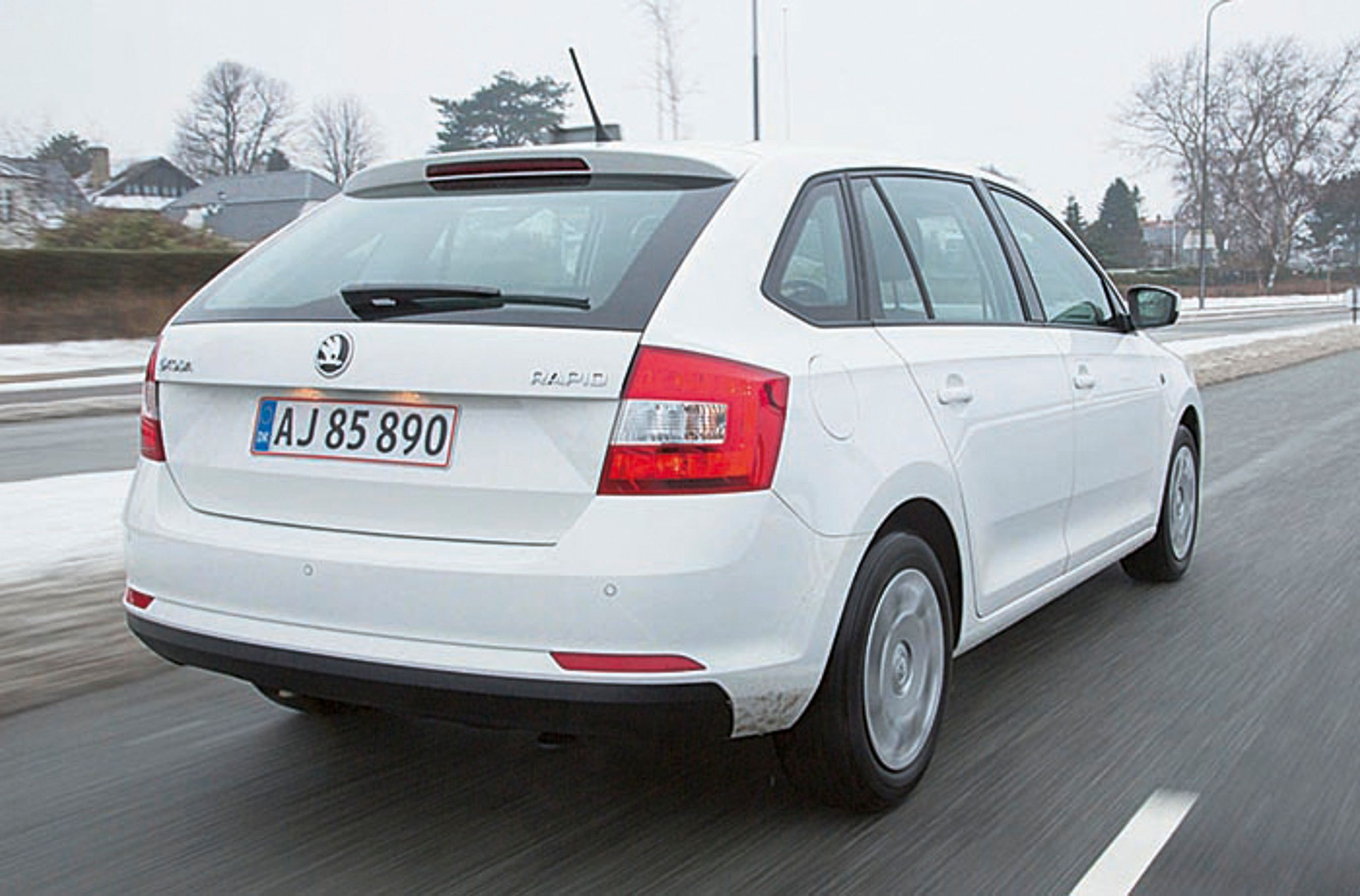 Skoda Rapid bagfra