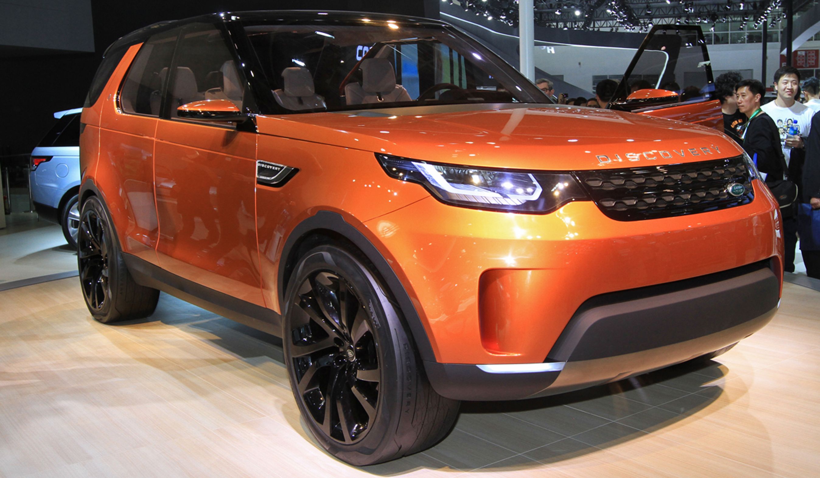 Konceptbilen der viser fremtiden for Discovery-familien.