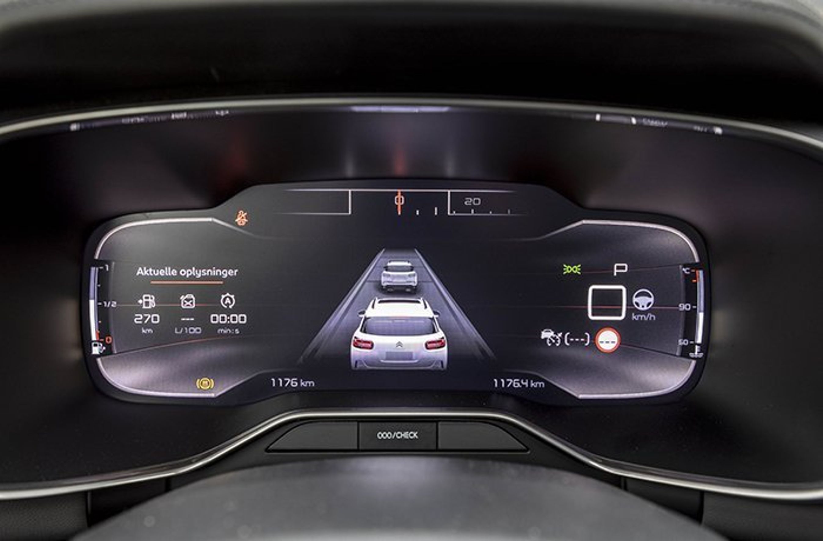 Display i Citroën C5 Aircross