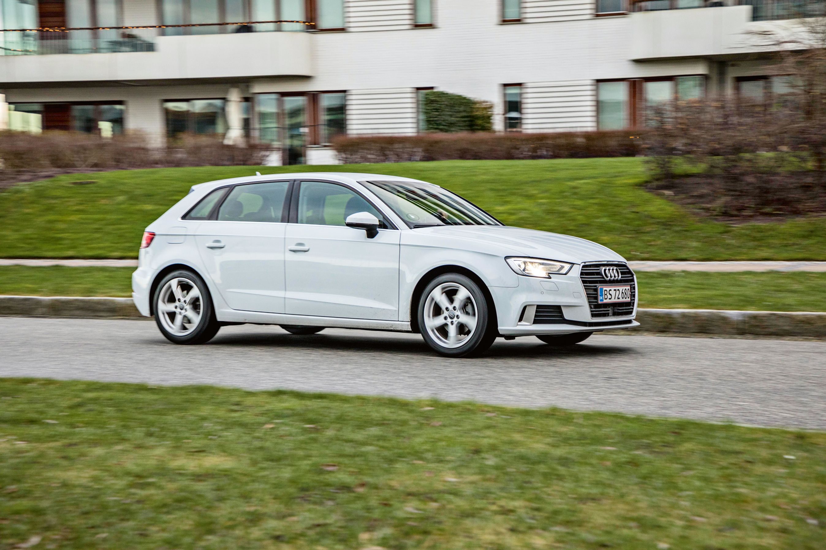 Audi A3 Sportback fra siden