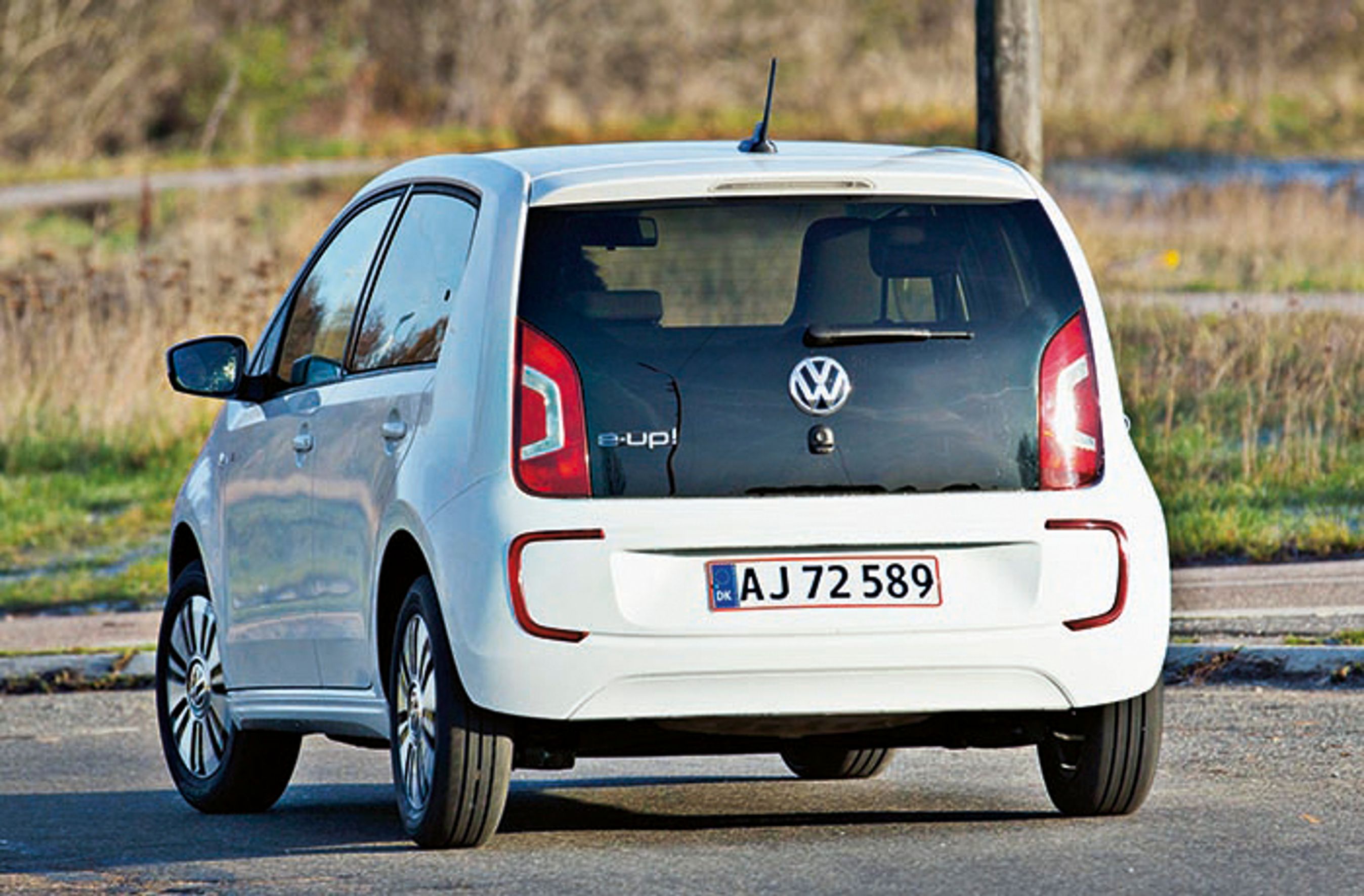 VW e-Up bagfra