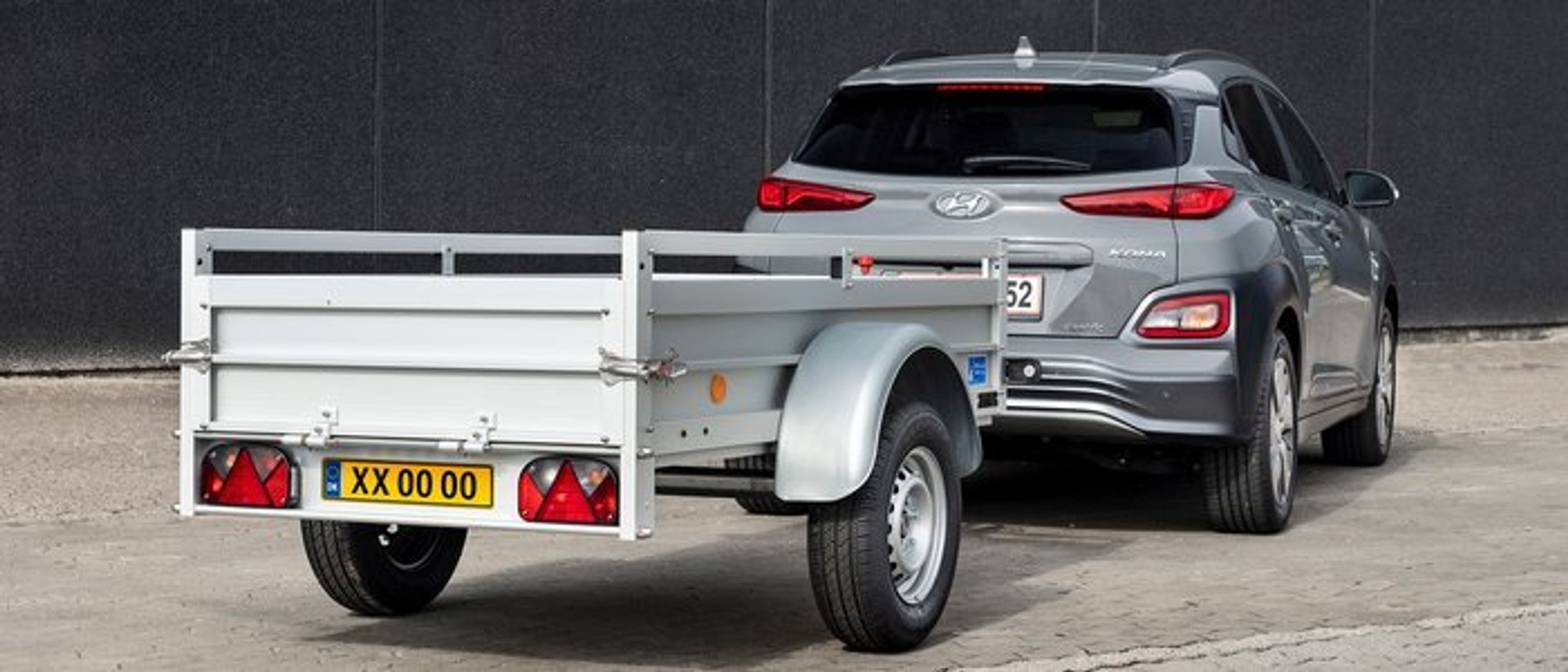 300 kg må nye udgaver af Hyundai Kona 64 kWh trække.