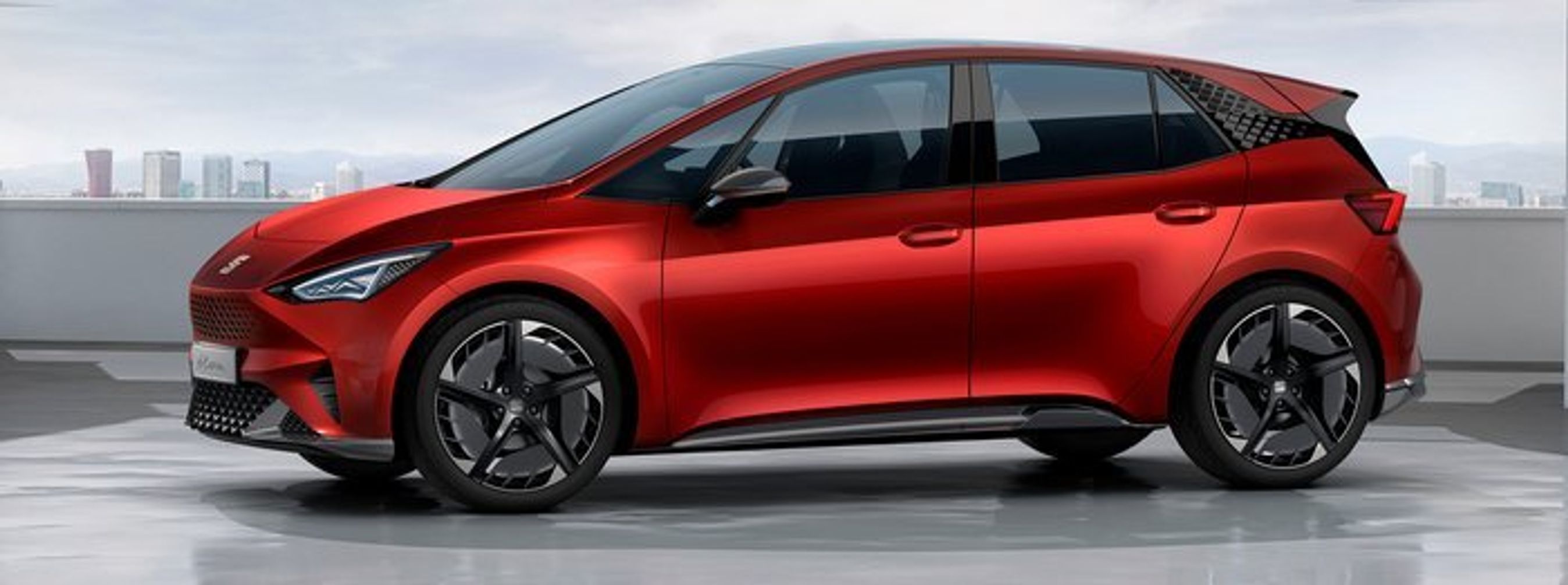 Seat El-Born i profil.