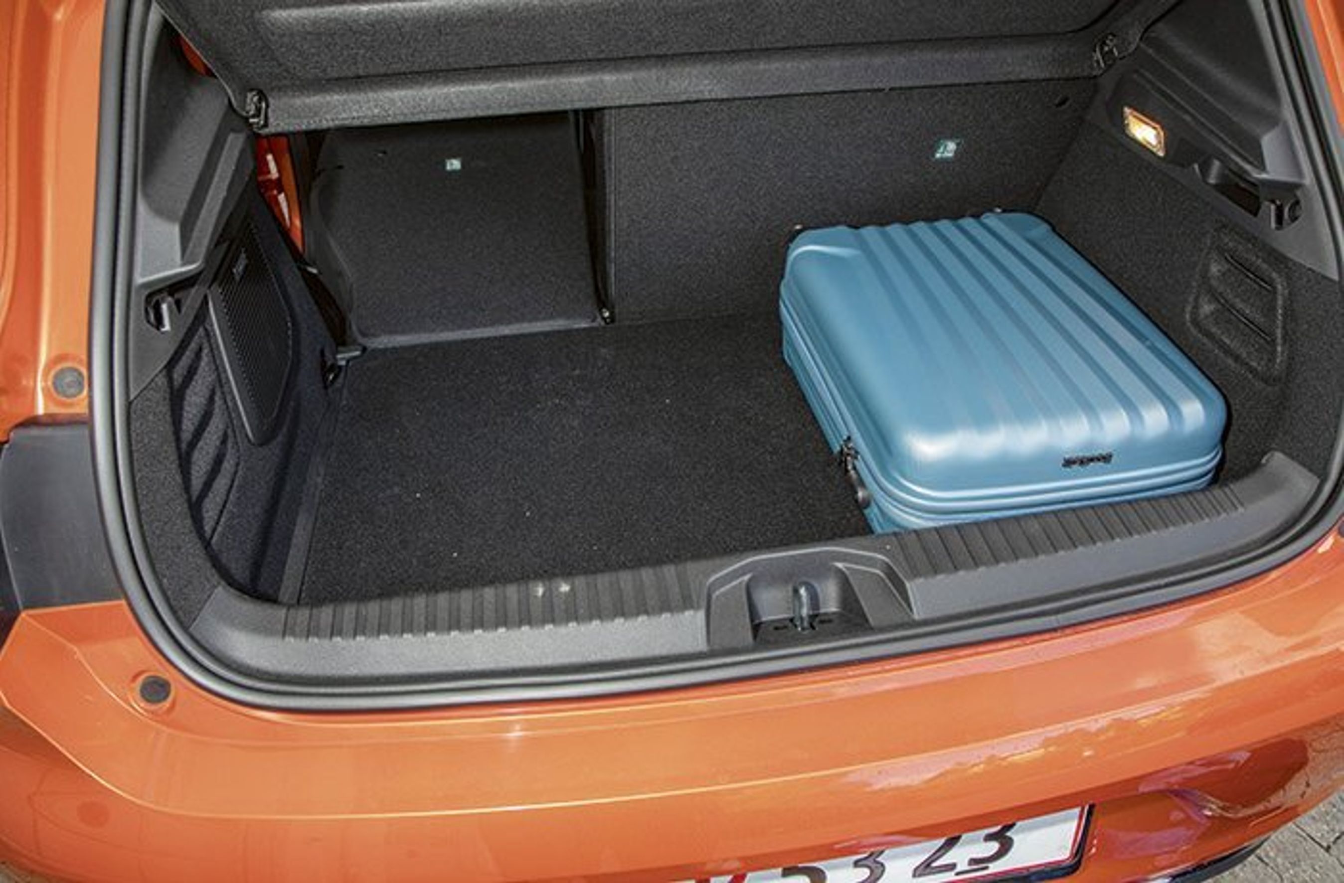 Renault Clio bagagerum