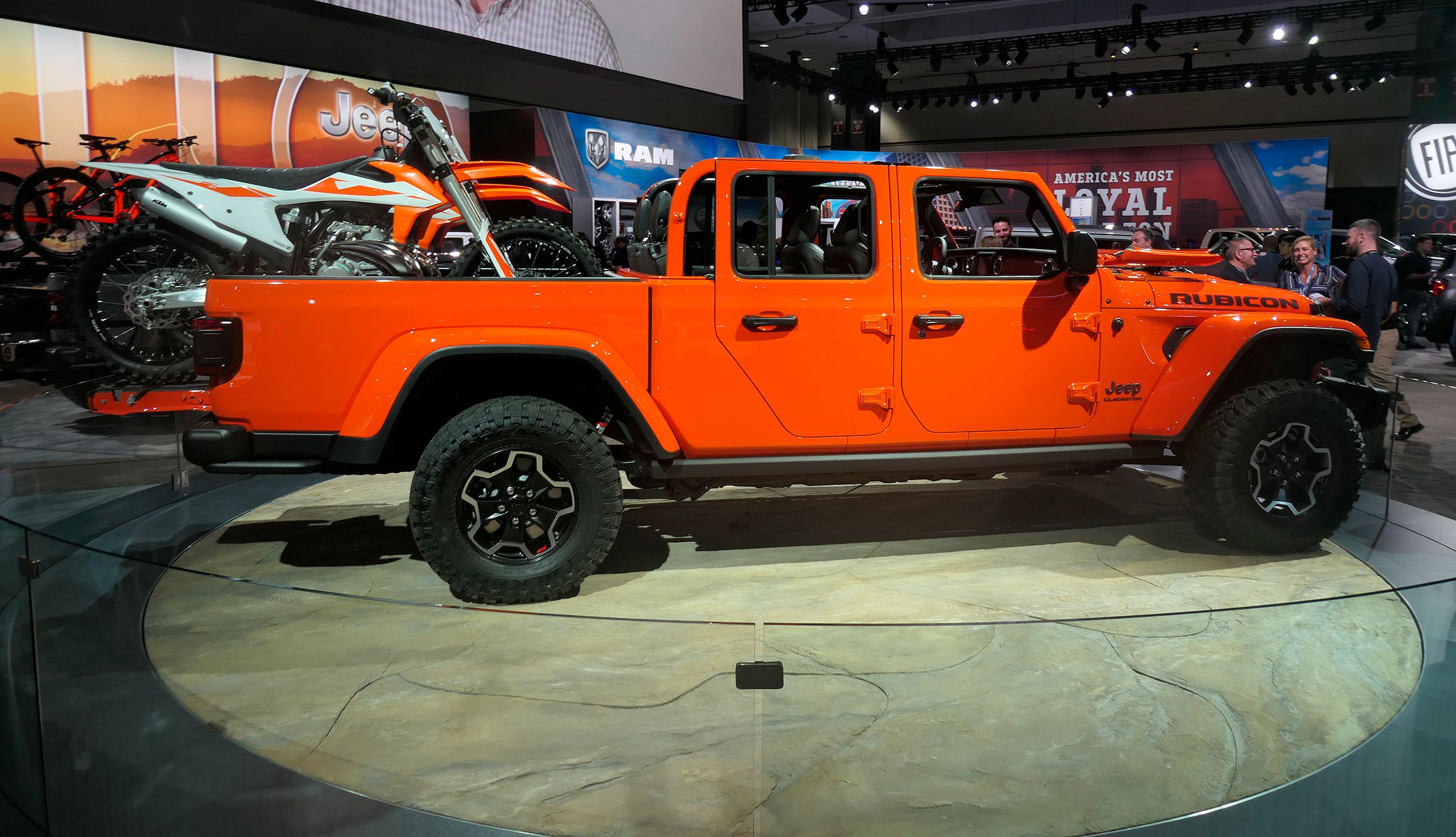 Jeep Gladiator i den særlige Rubicon-udgave.