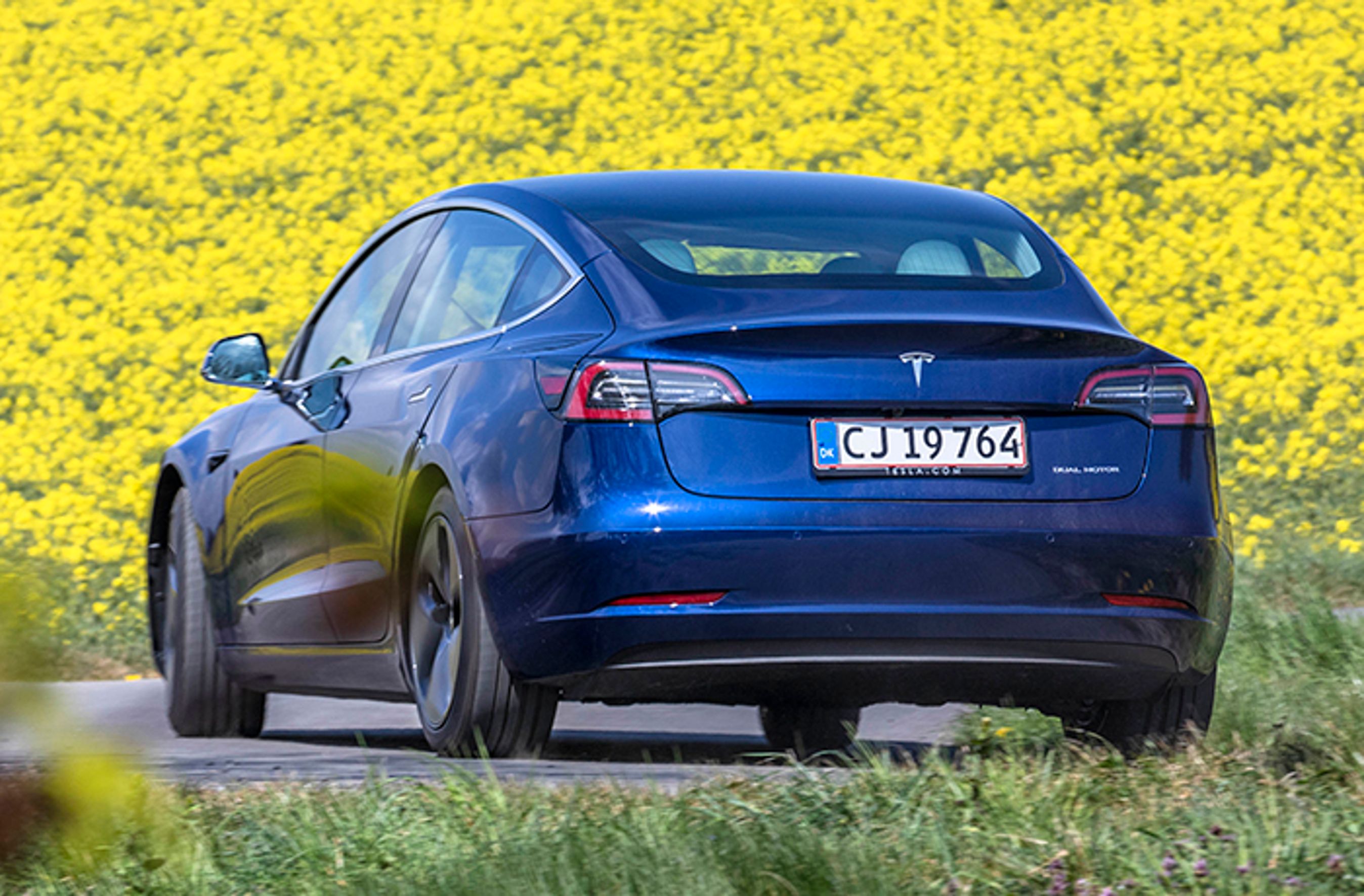 Tesla Model 3 set bagfra