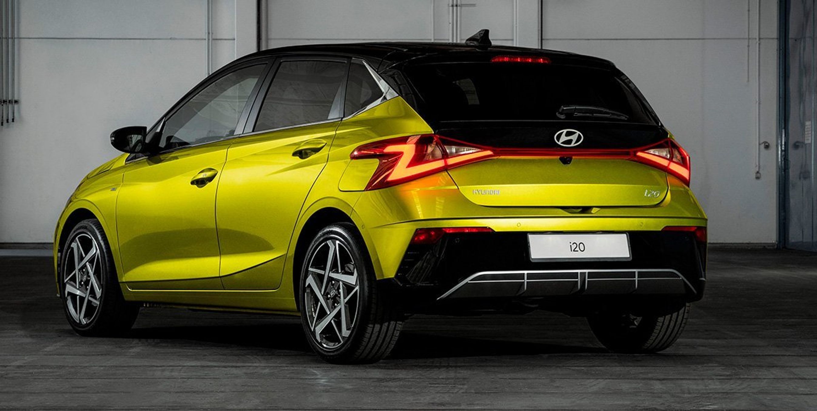 Hyundai i20 bagfra.