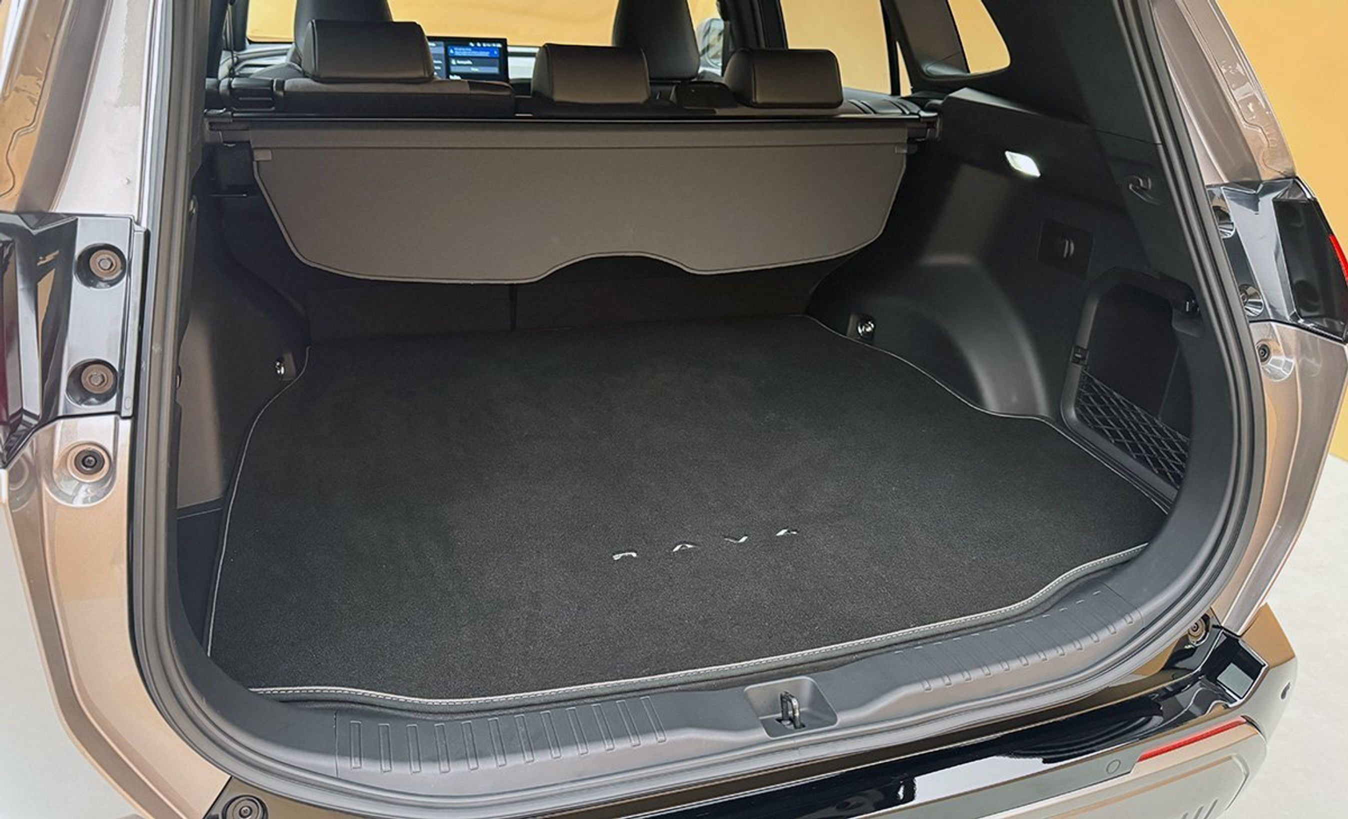 Bagagerummet i RAV4.