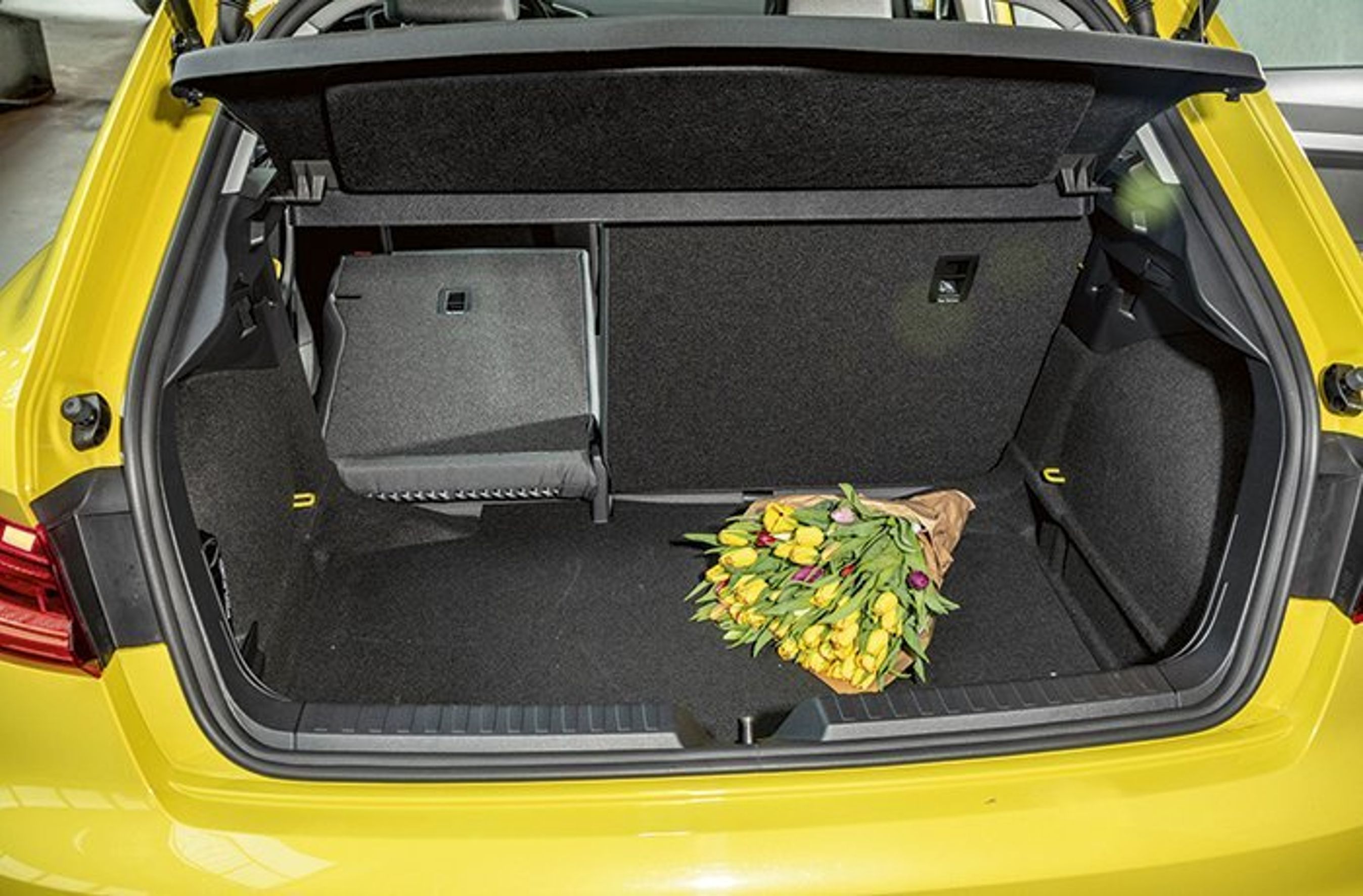 Audi A1 har et reelt bagagerum