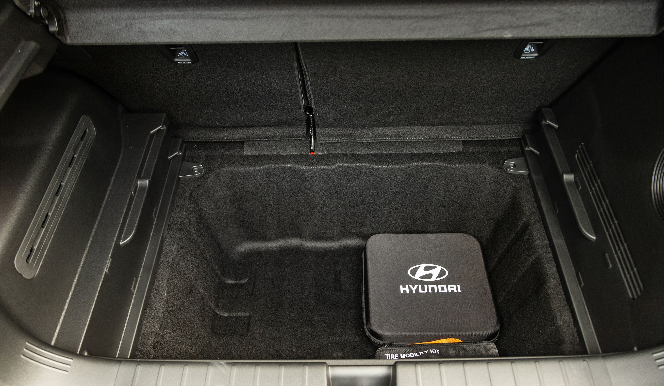 Bagagerummet i Ioniq 3.