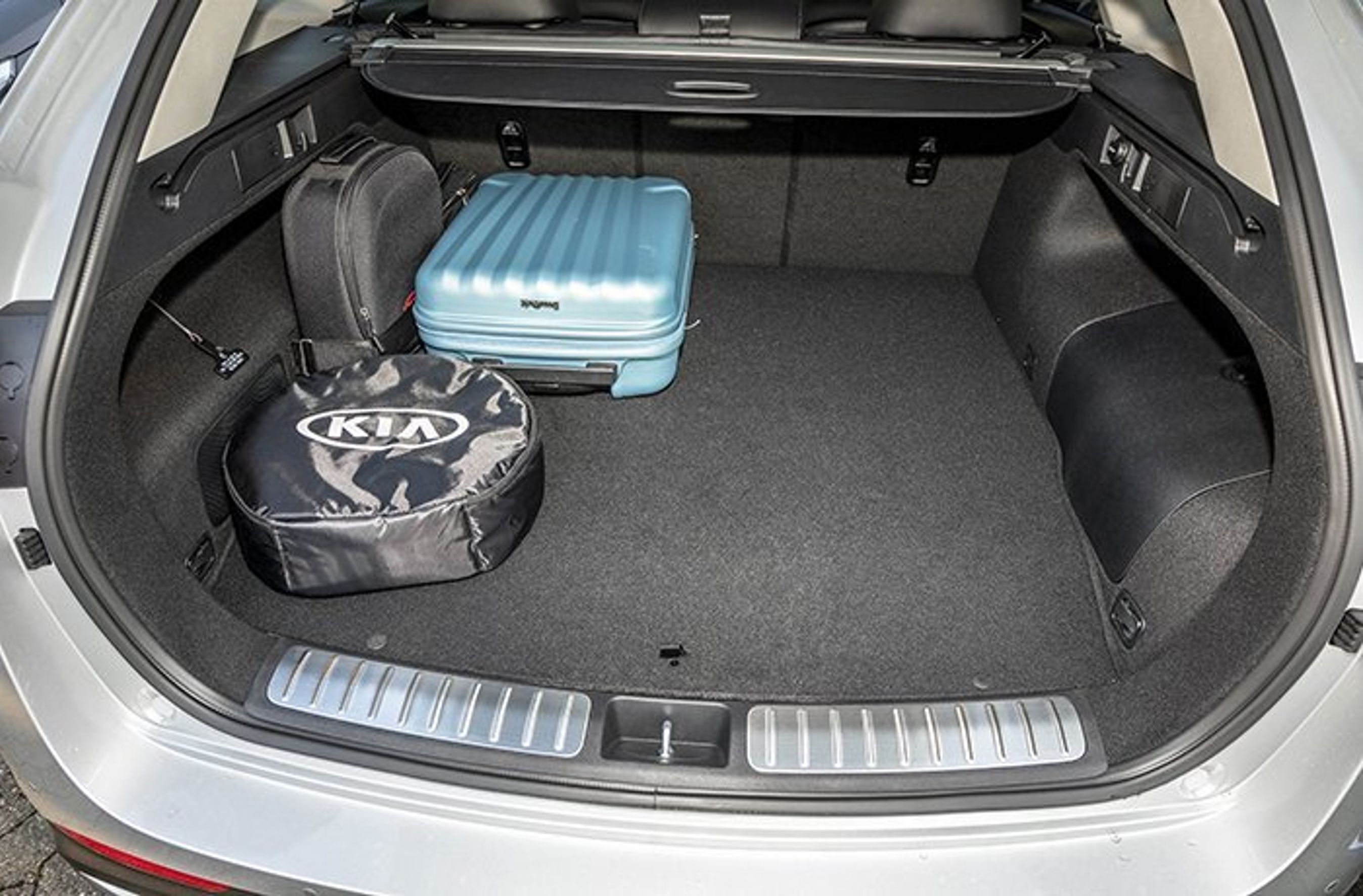 Lille bagagerum i Kia Optima PHEV