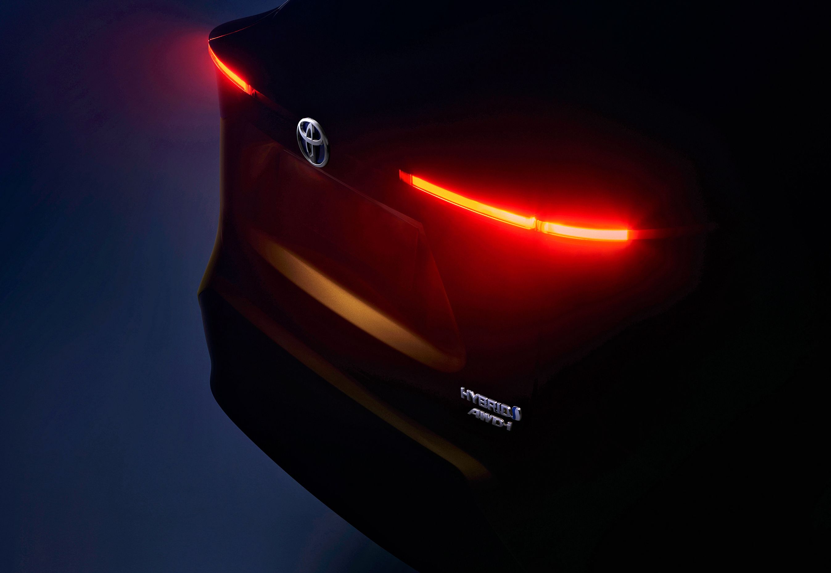 Bagpartiet af den kommende Toyota SUV.