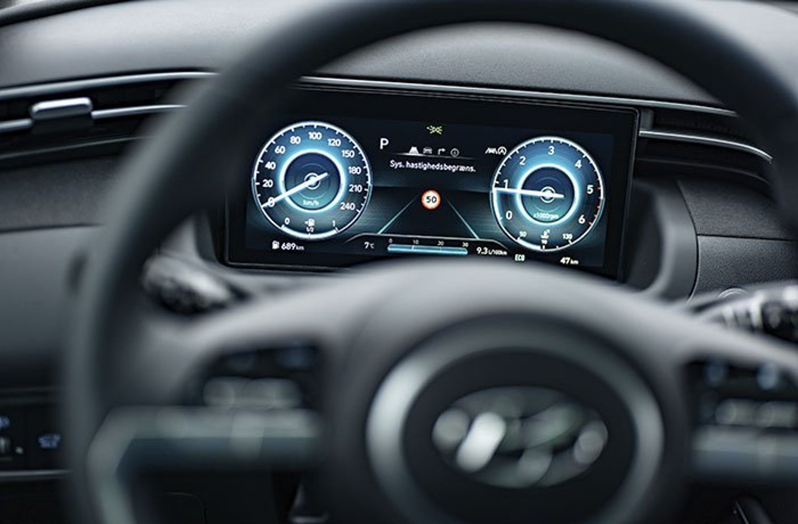 Hyundai Tucson instrumenthus