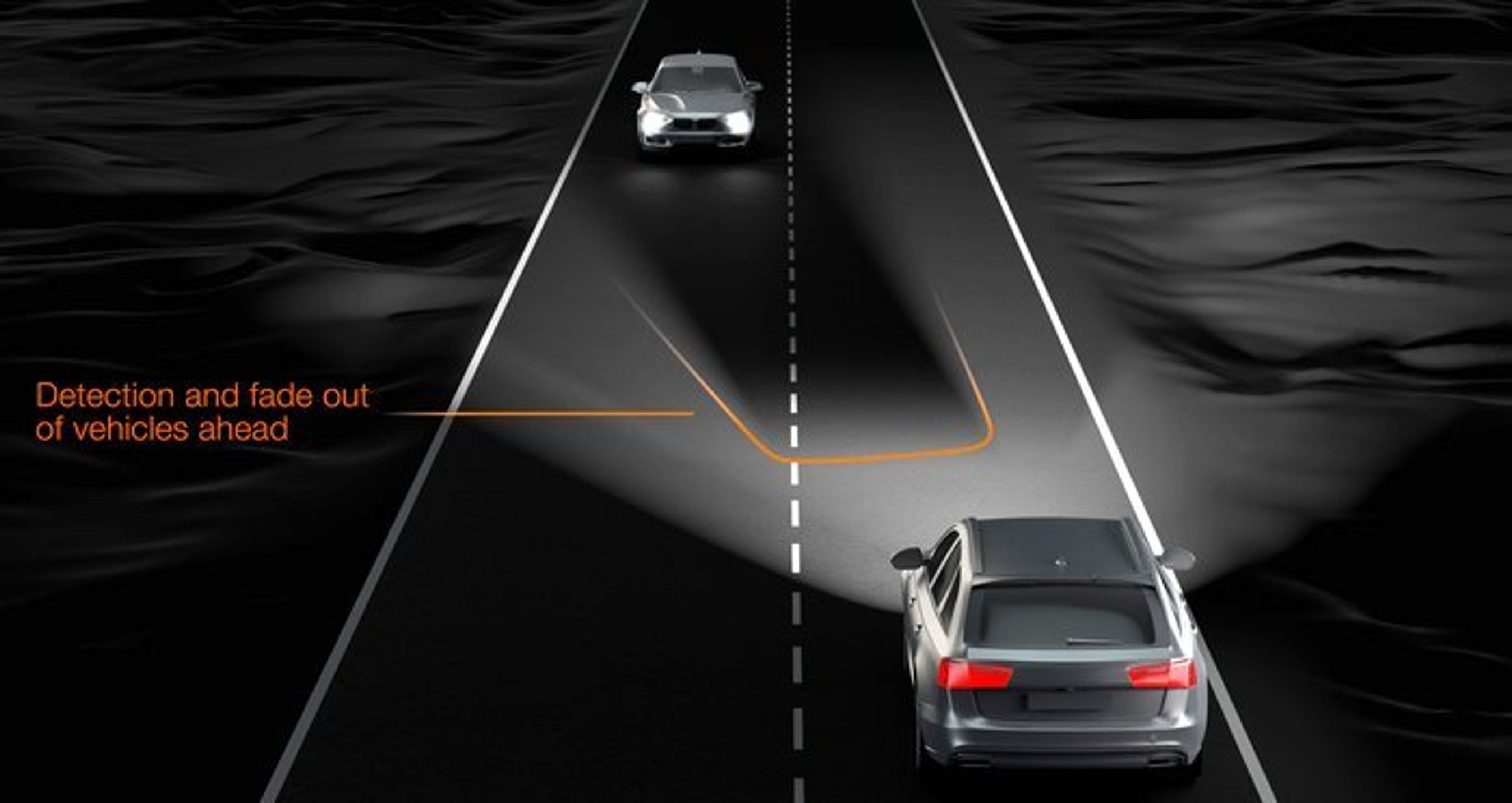 De nye Osram-lygter kan belyse vejen meget præcist.