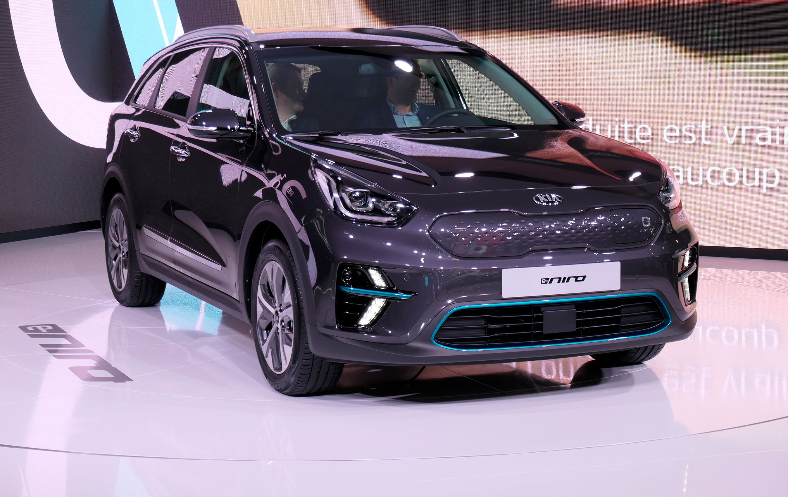 Kia e-Niro i Paris.