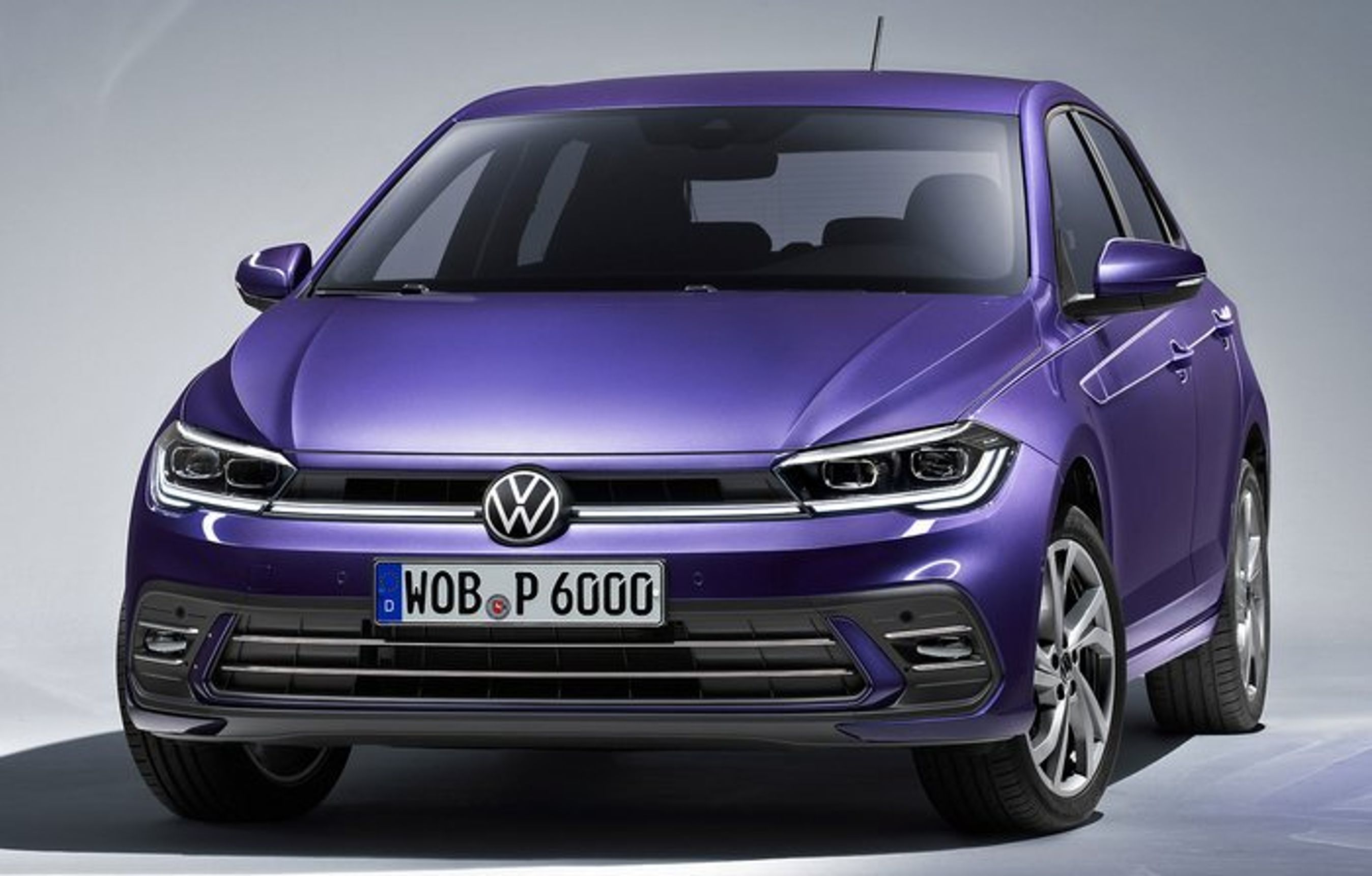 Den faceliftede VW Polo i Style-udførelse. Fronten er anderledes end på R-Line.