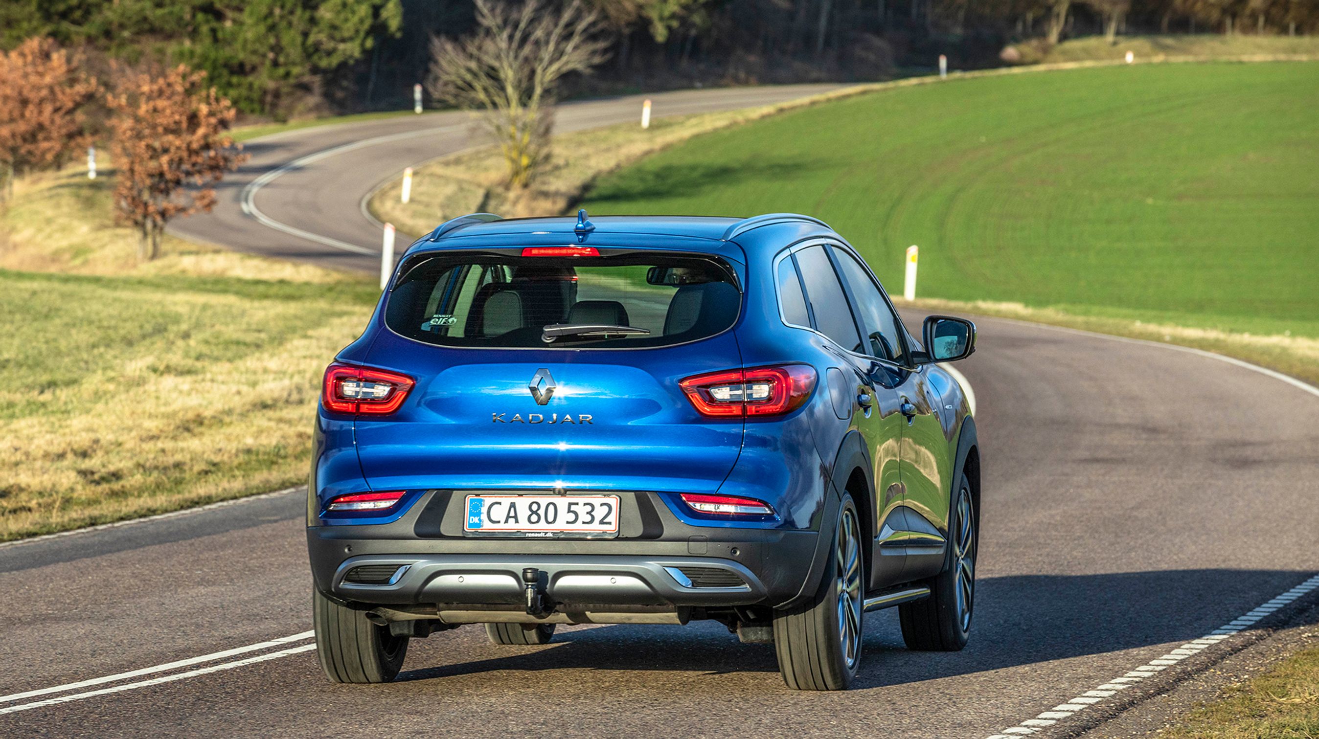 LED-baglygterne giver bilen et flot udseende bagfra.