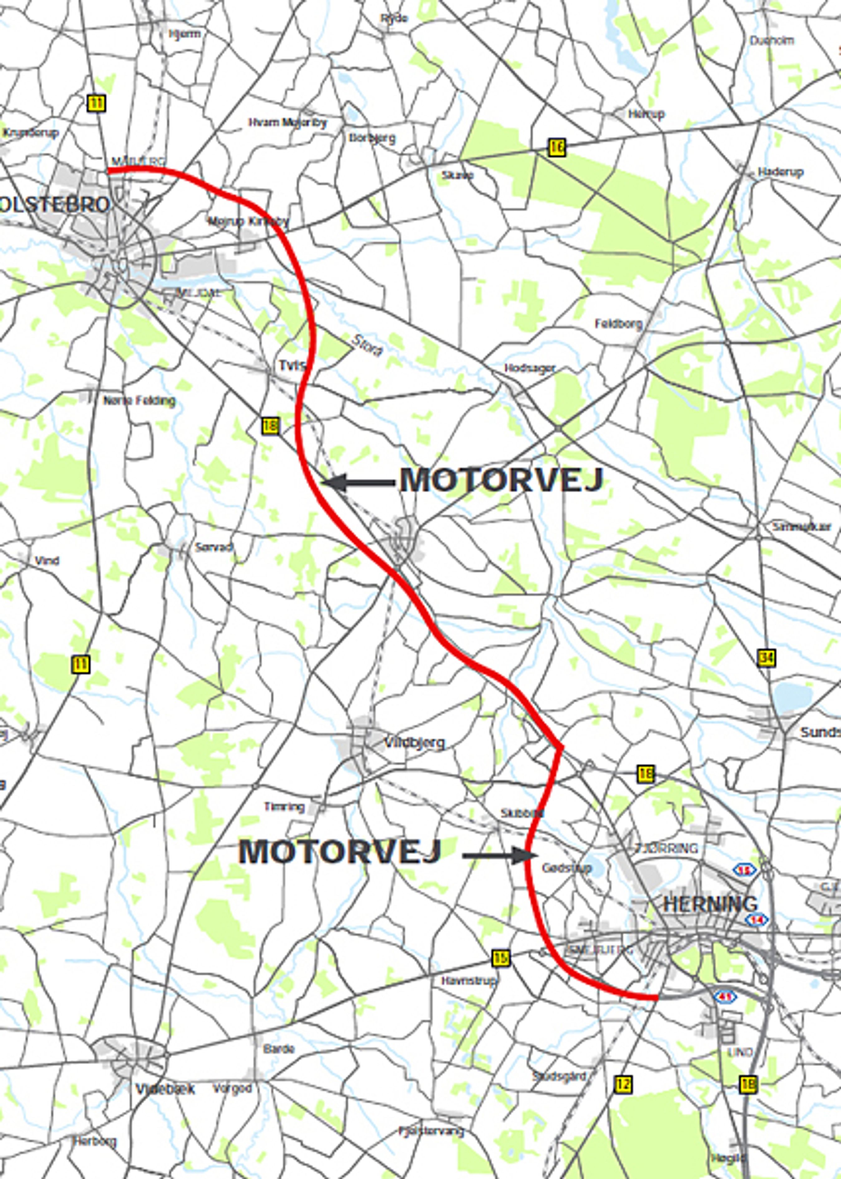 Alternativ 4 er en kombination af alternativ 2 og 3. Pris: 3,9 mia. kr.