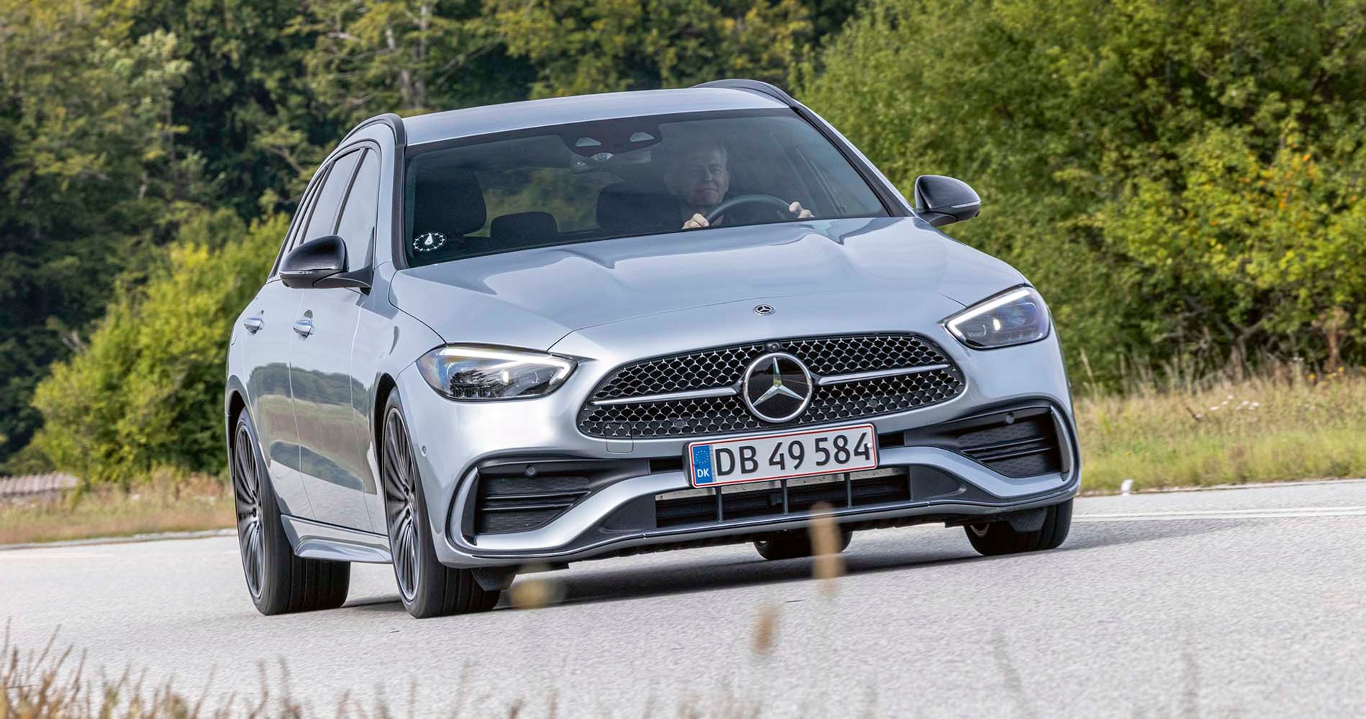 Mercedes-Benz C-klasse set forfra