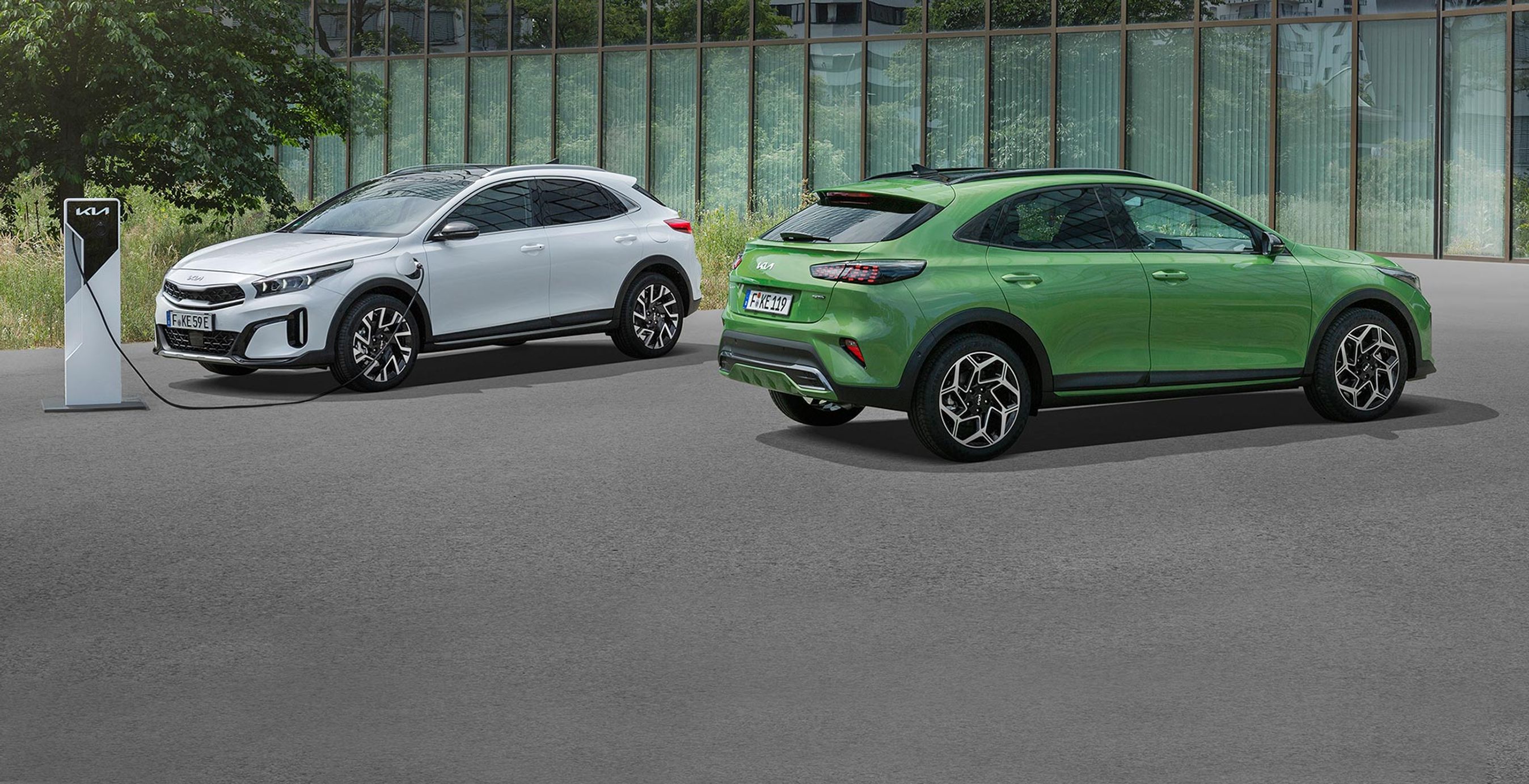 Kia Xceed i den faceliftede udgave.