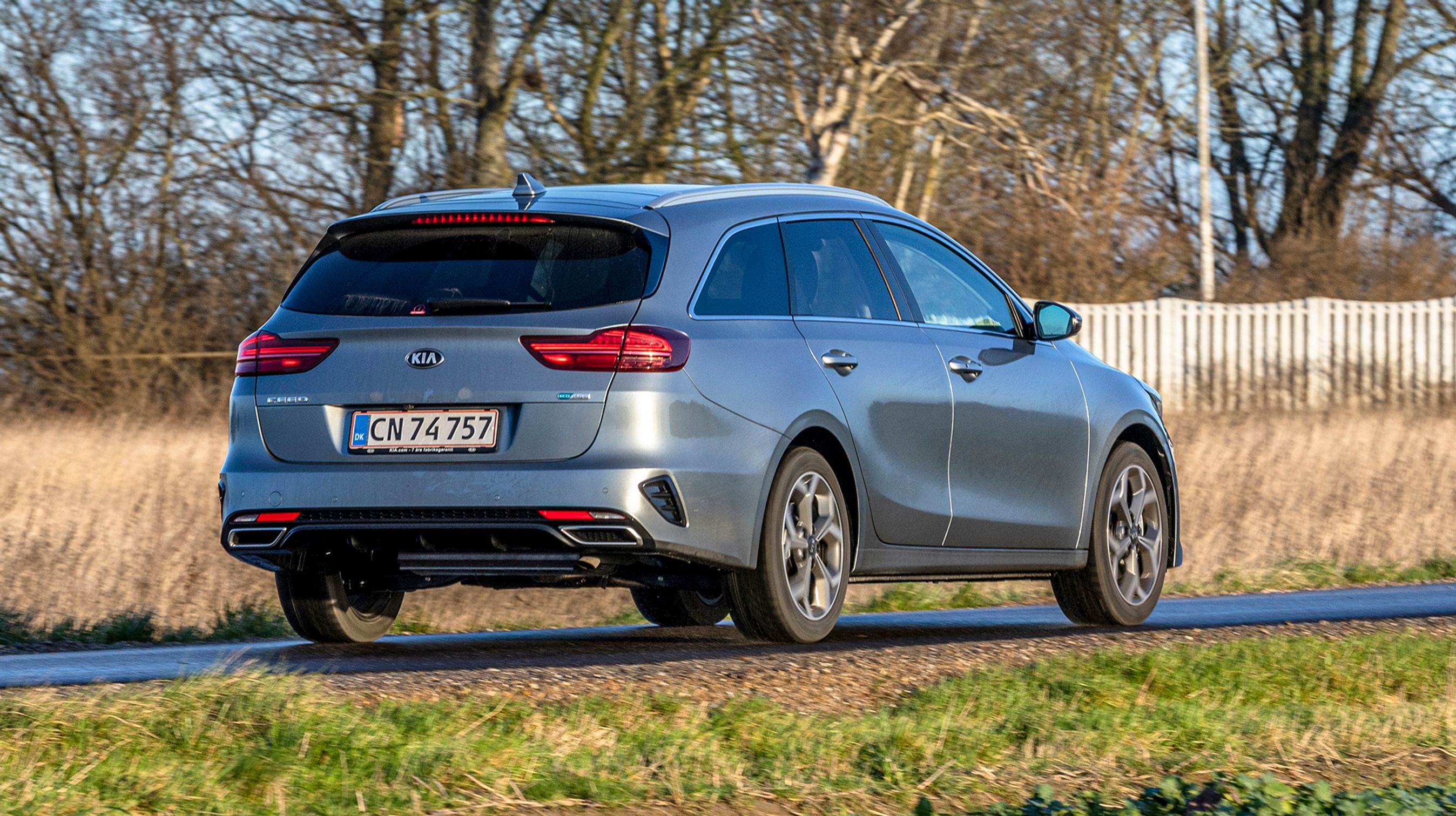 Som stationcar er Kia Ceed en rummelig familiebil. det gælder også plugin-udgaven, selv om bagagerummet er blevet en smule mindre.
