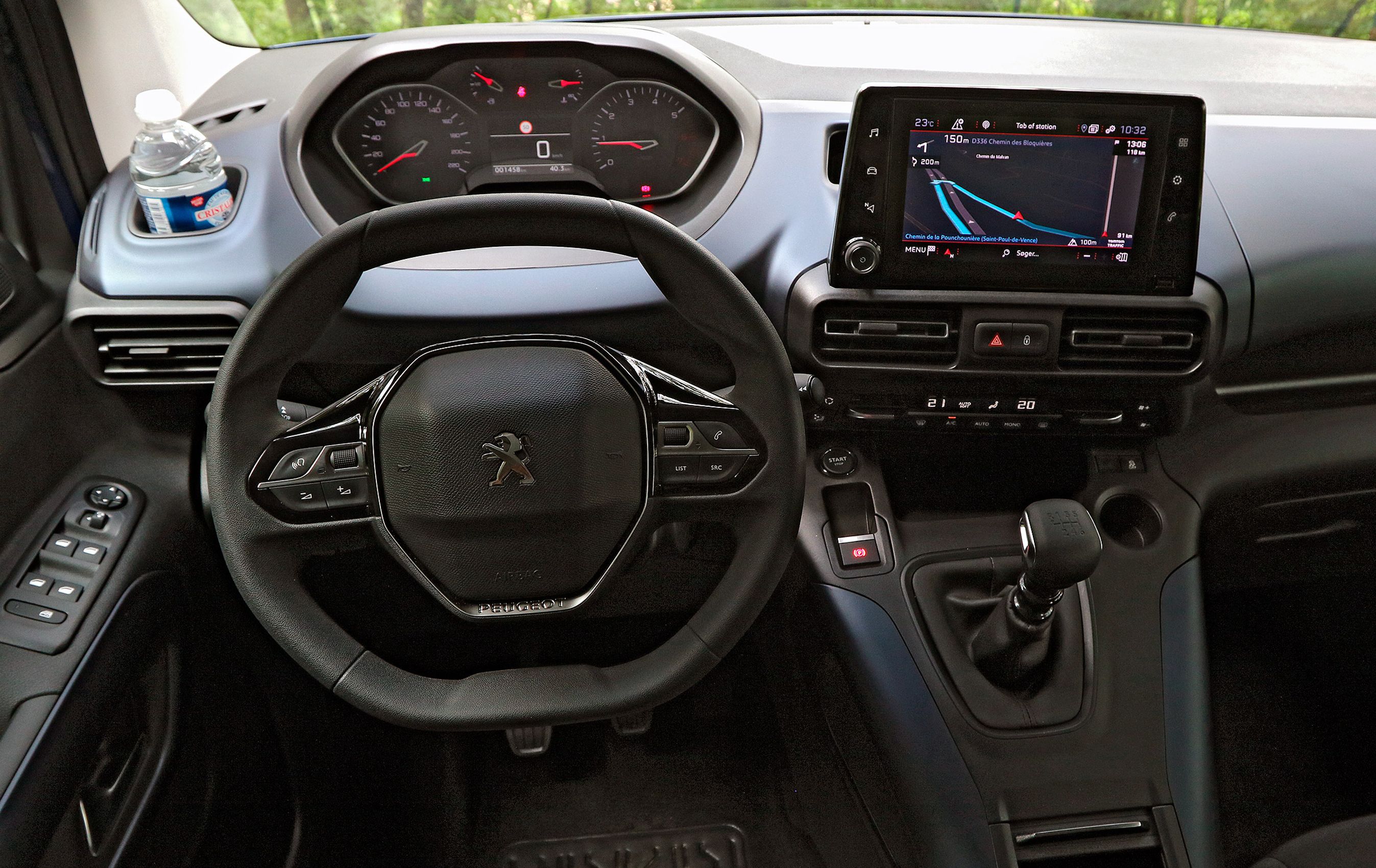 Førerpladsen i Rifter.