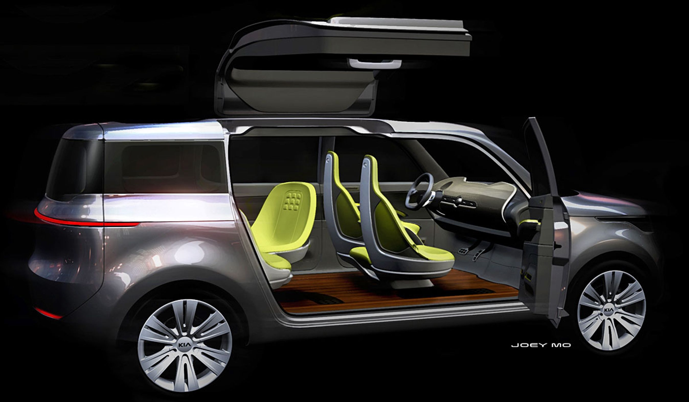 Konceptbilen Kia KV7.