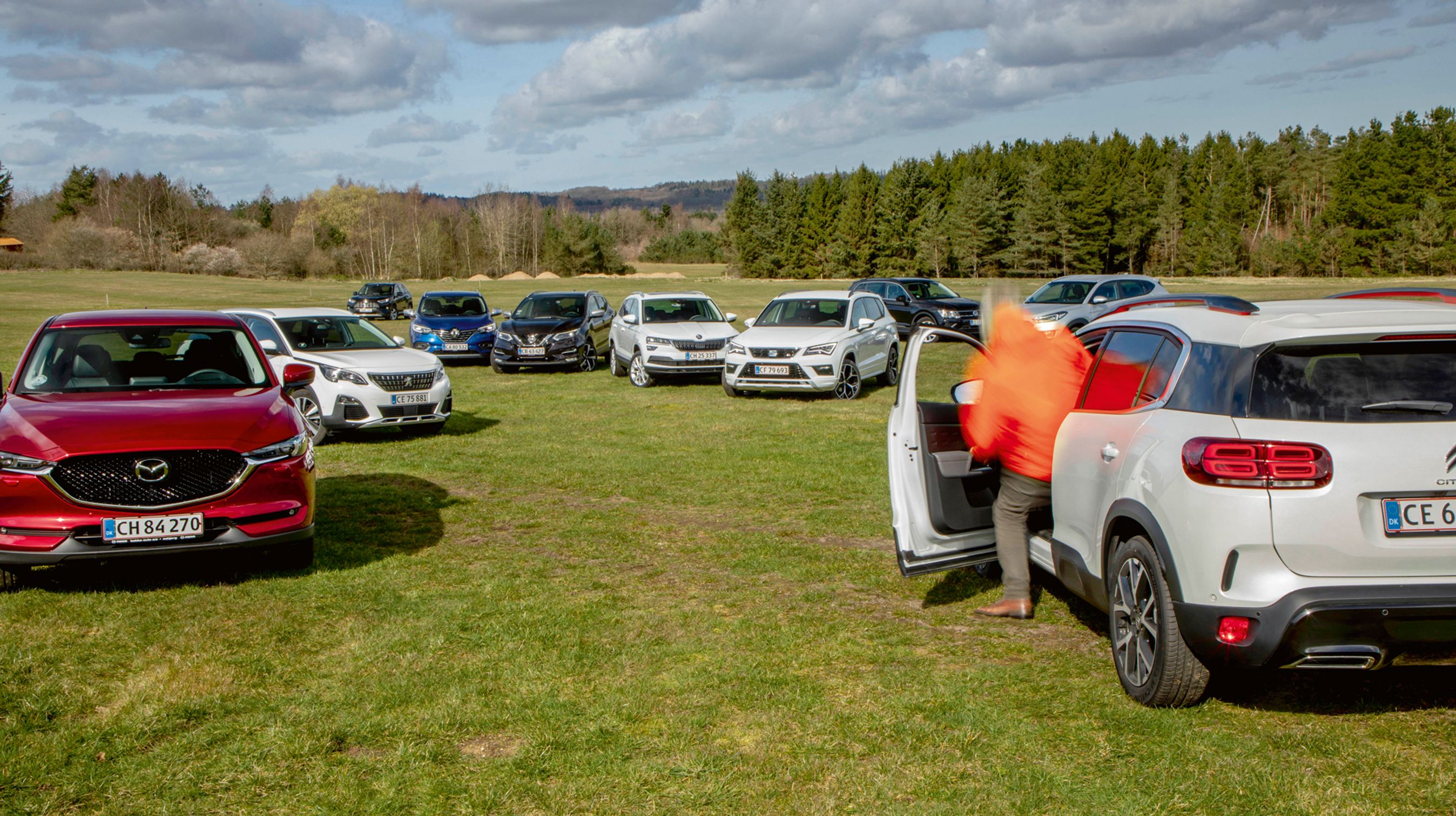 Gruppetest af 10 SUV'er
