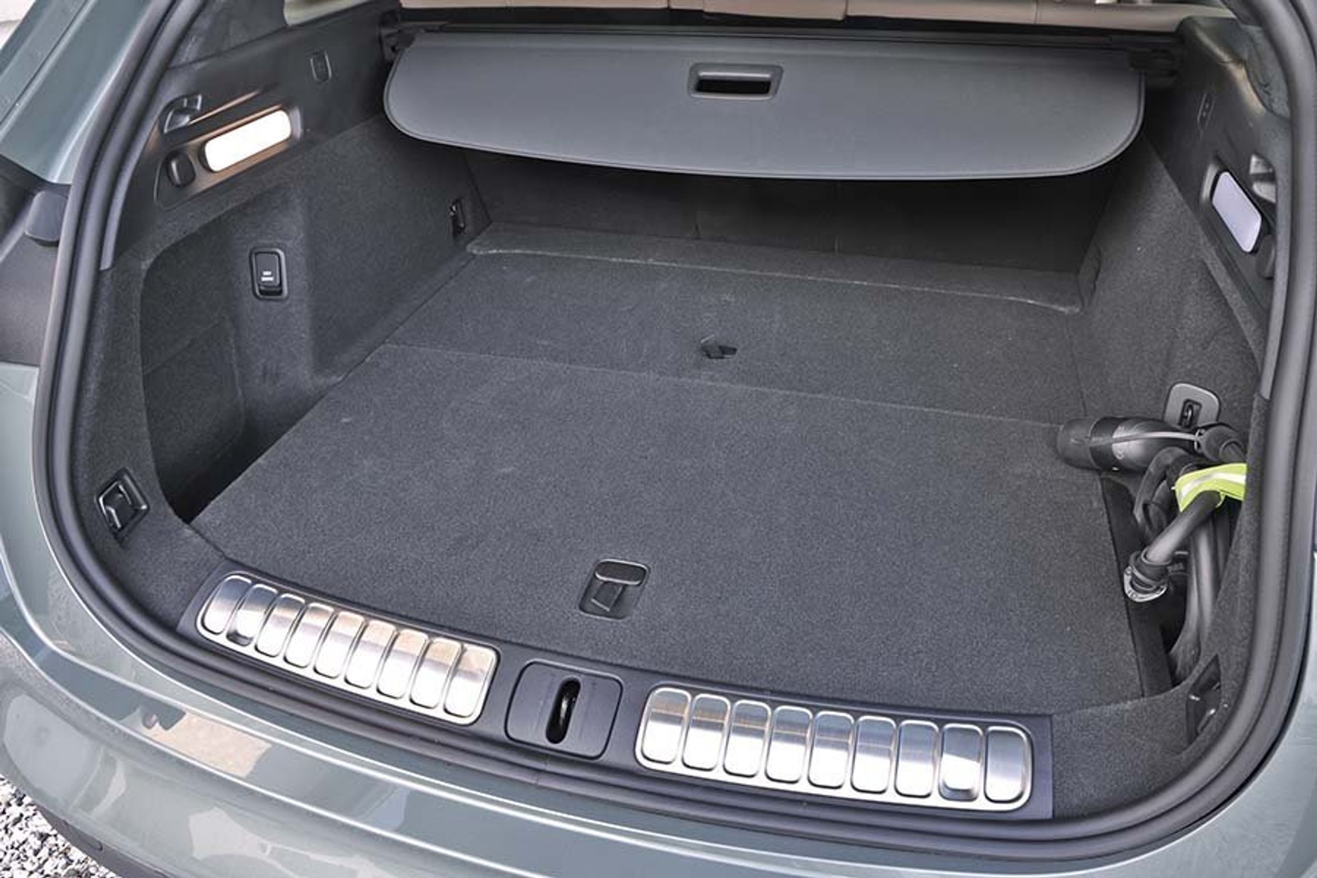 Bagagerummet i elbilen Nio ET5