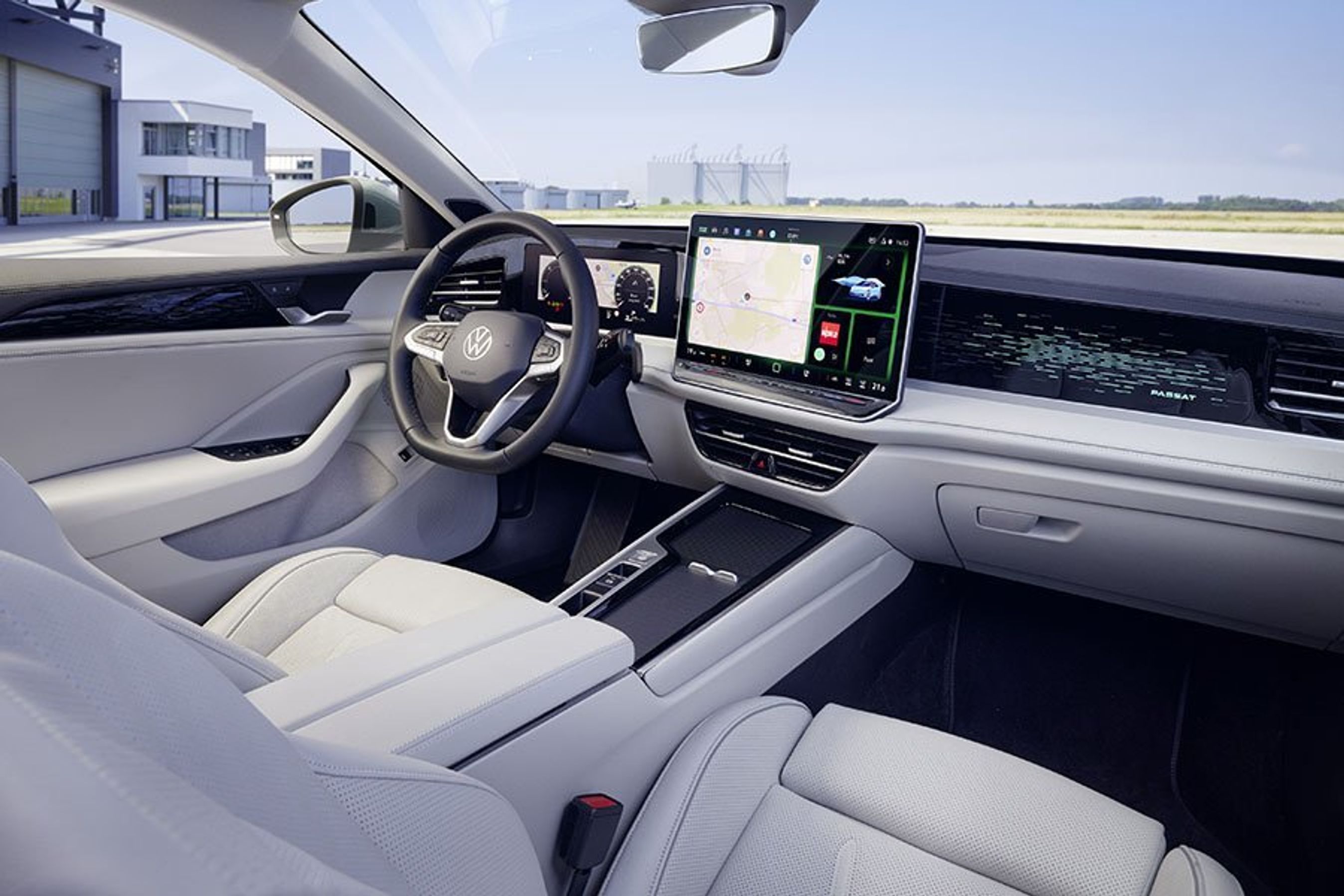 Kabinen i en VW Passat