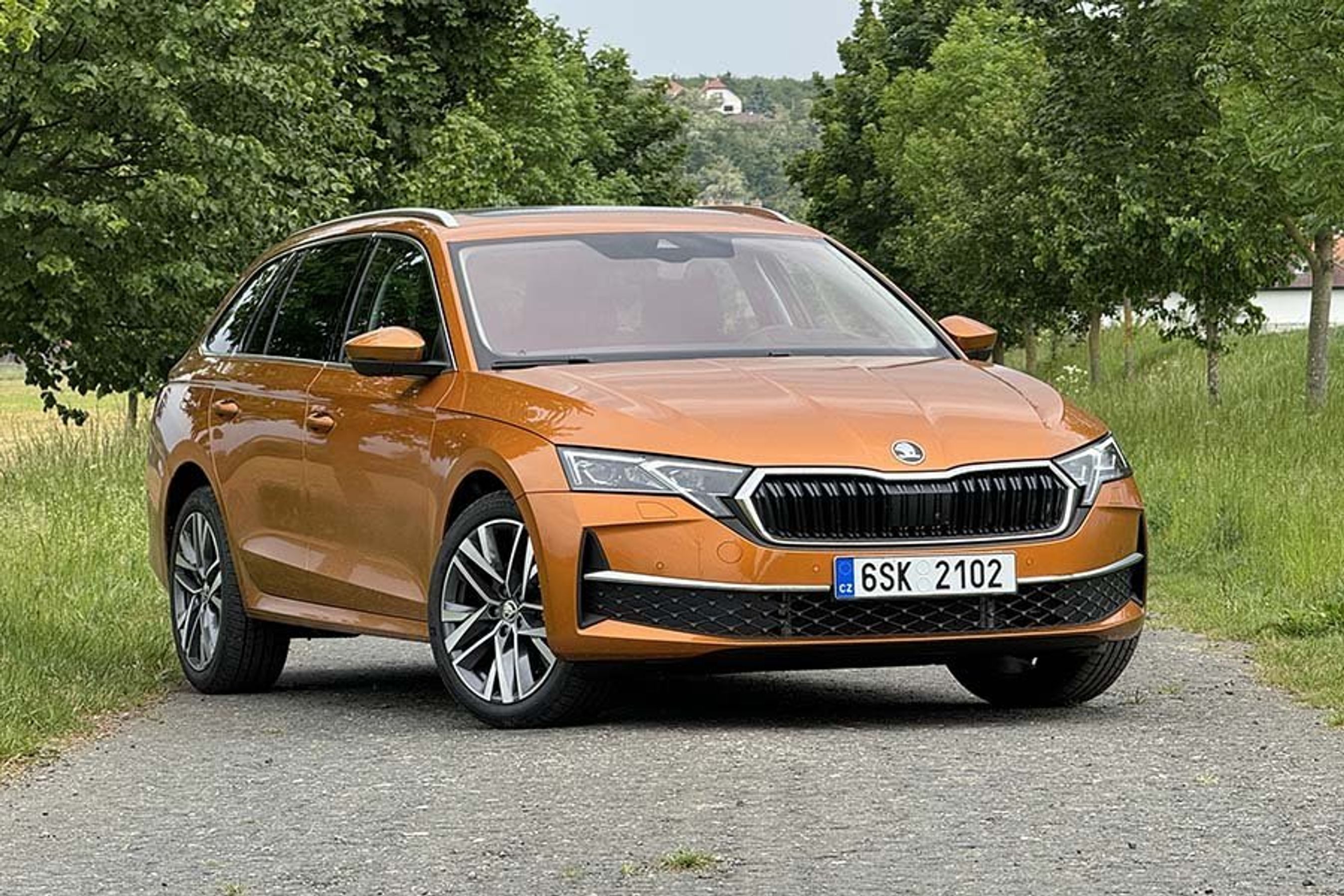 Skoda Octavia set forfra