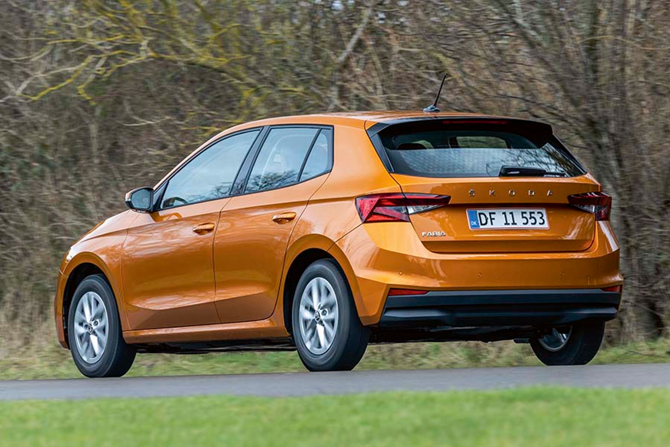 Skoda Fabia set bagfra