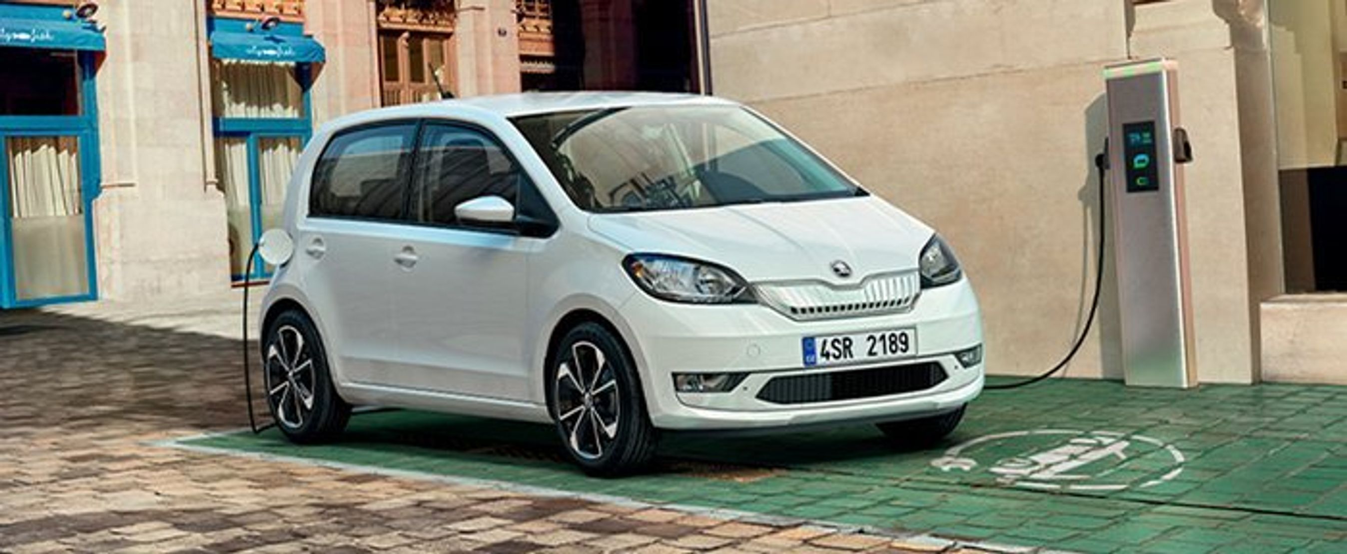 Skoda Citigo iV vil koste 155.000 kr. Hurtiglader er ekstraudstyr.