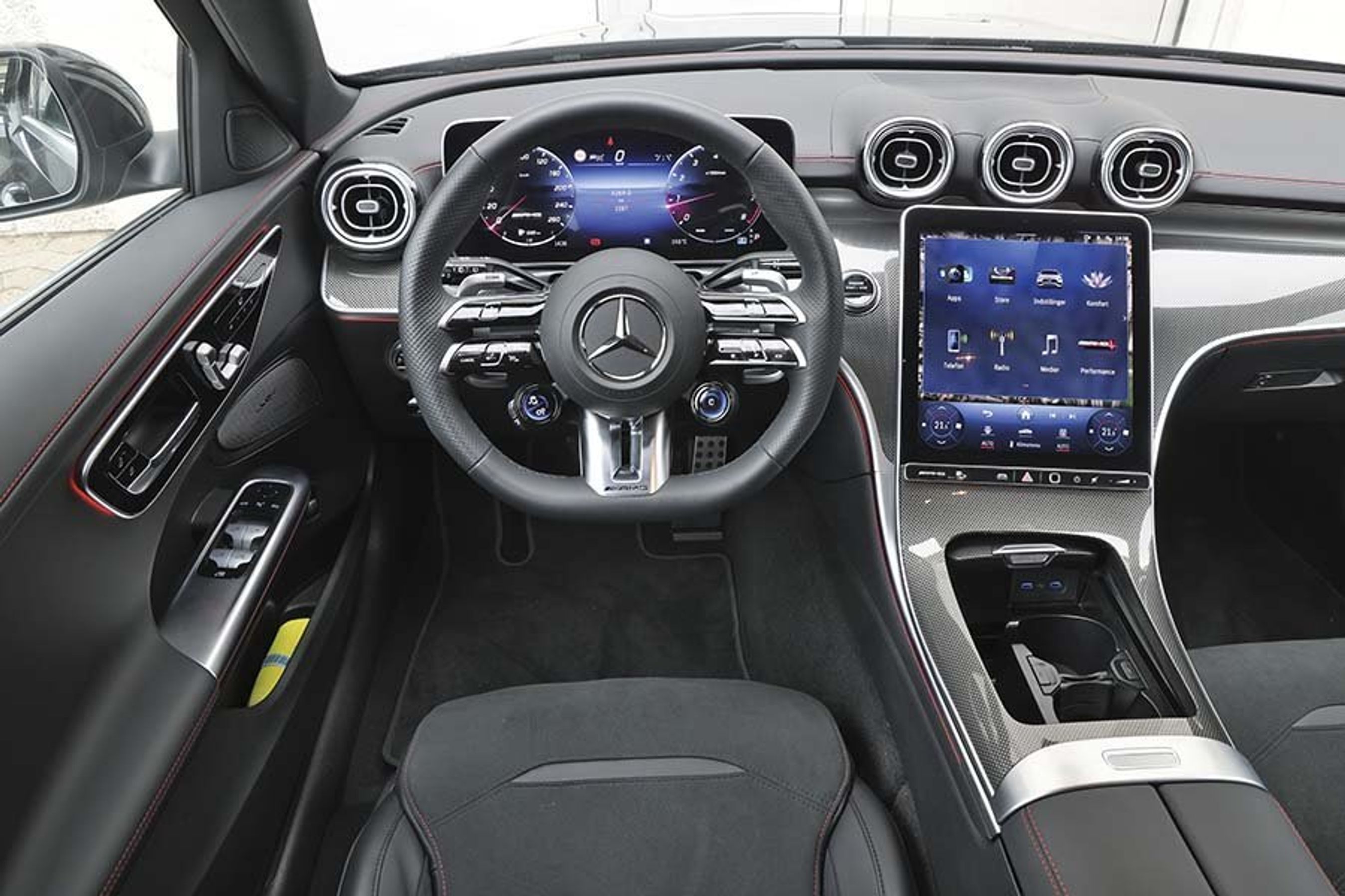 Kabinen i en Mercedes C 43 AMG