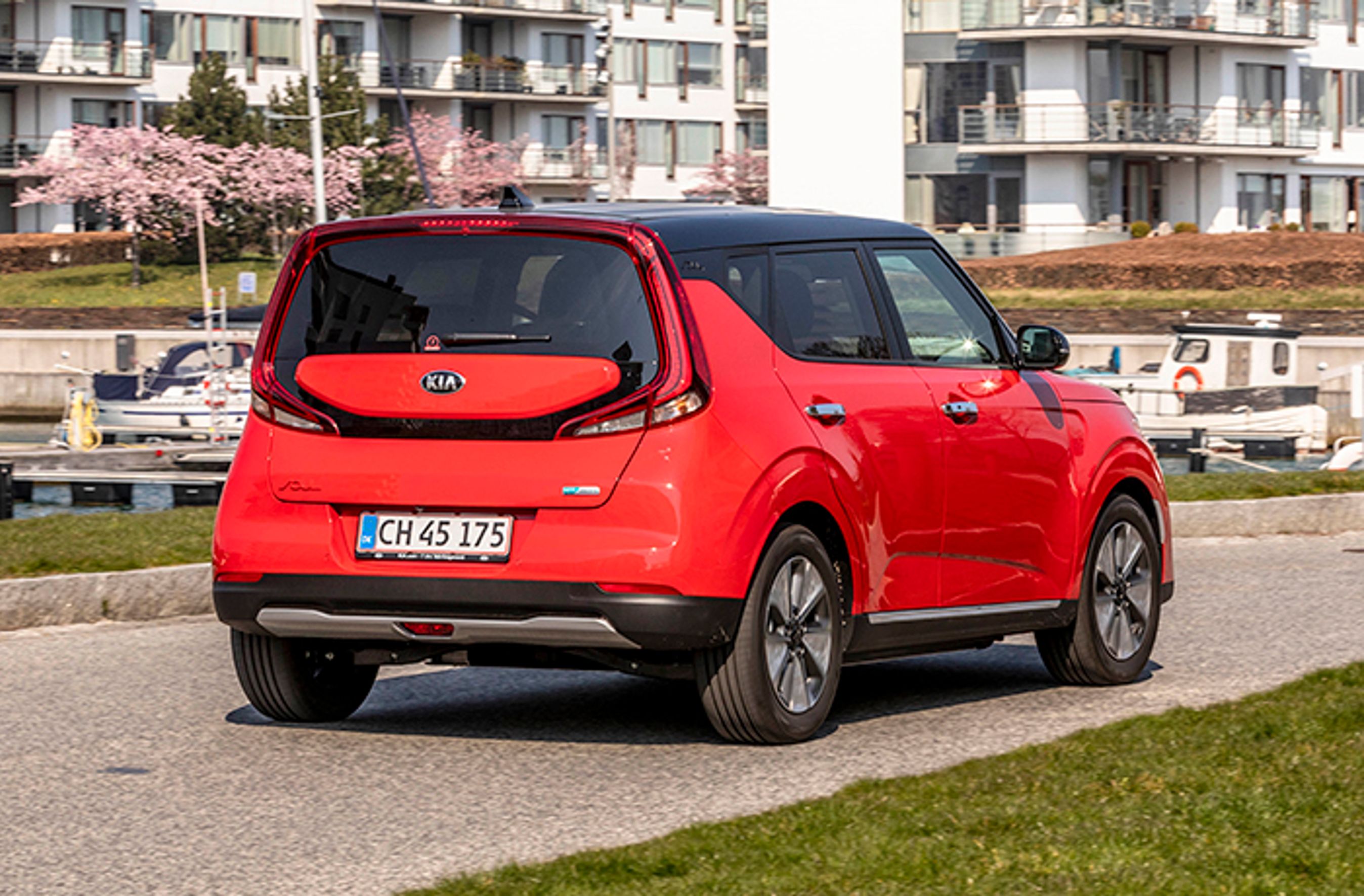 Kia e-Soul set bagfra