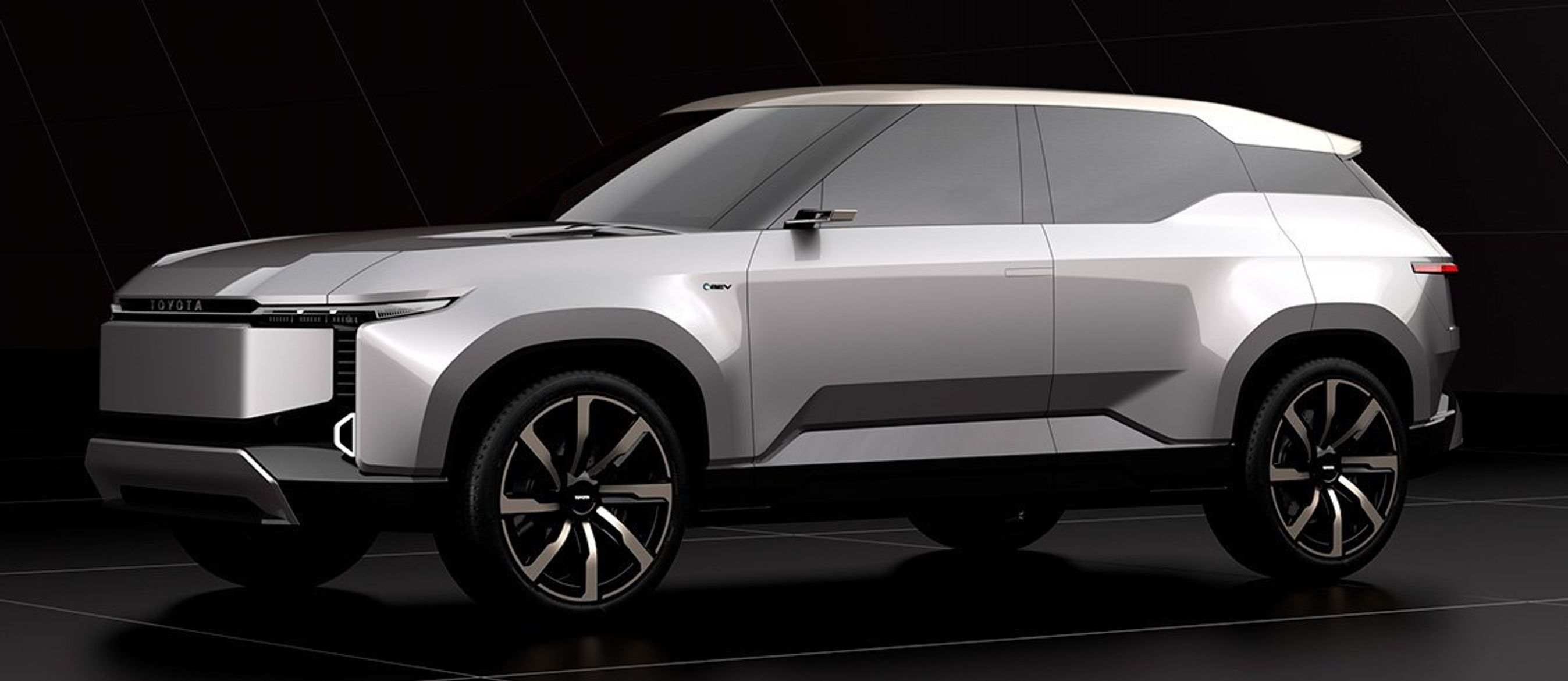 Konceptudgave af elektrisk Toyota Landcruiser