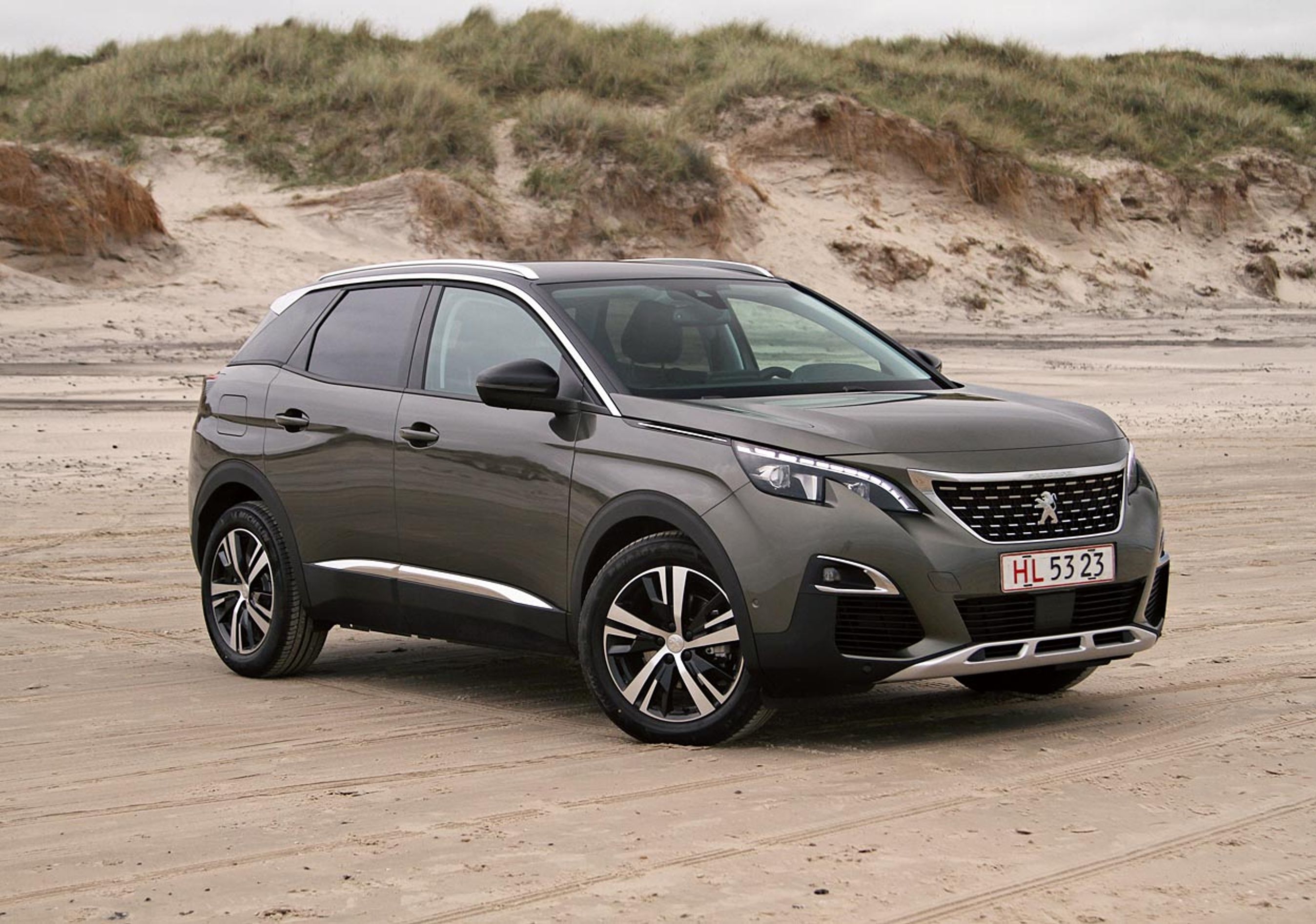 Peugeot 3008 er blevet flot og høj og virker i det hele taget meget mere moderne og robust end tidligere. Foto: Karsten M. Lemche, FDM