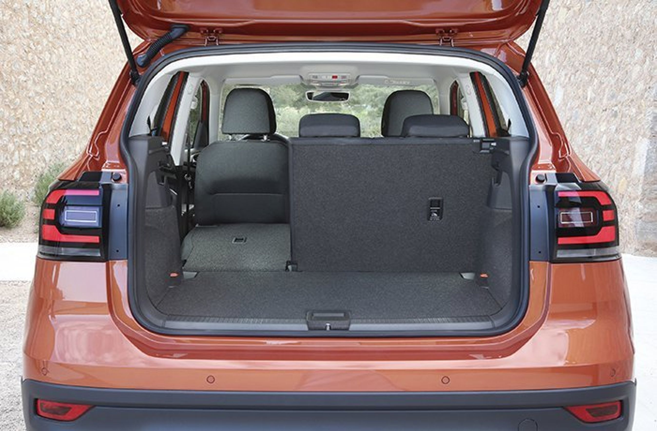 Fleksibelt bagagerum i VW T-Cross