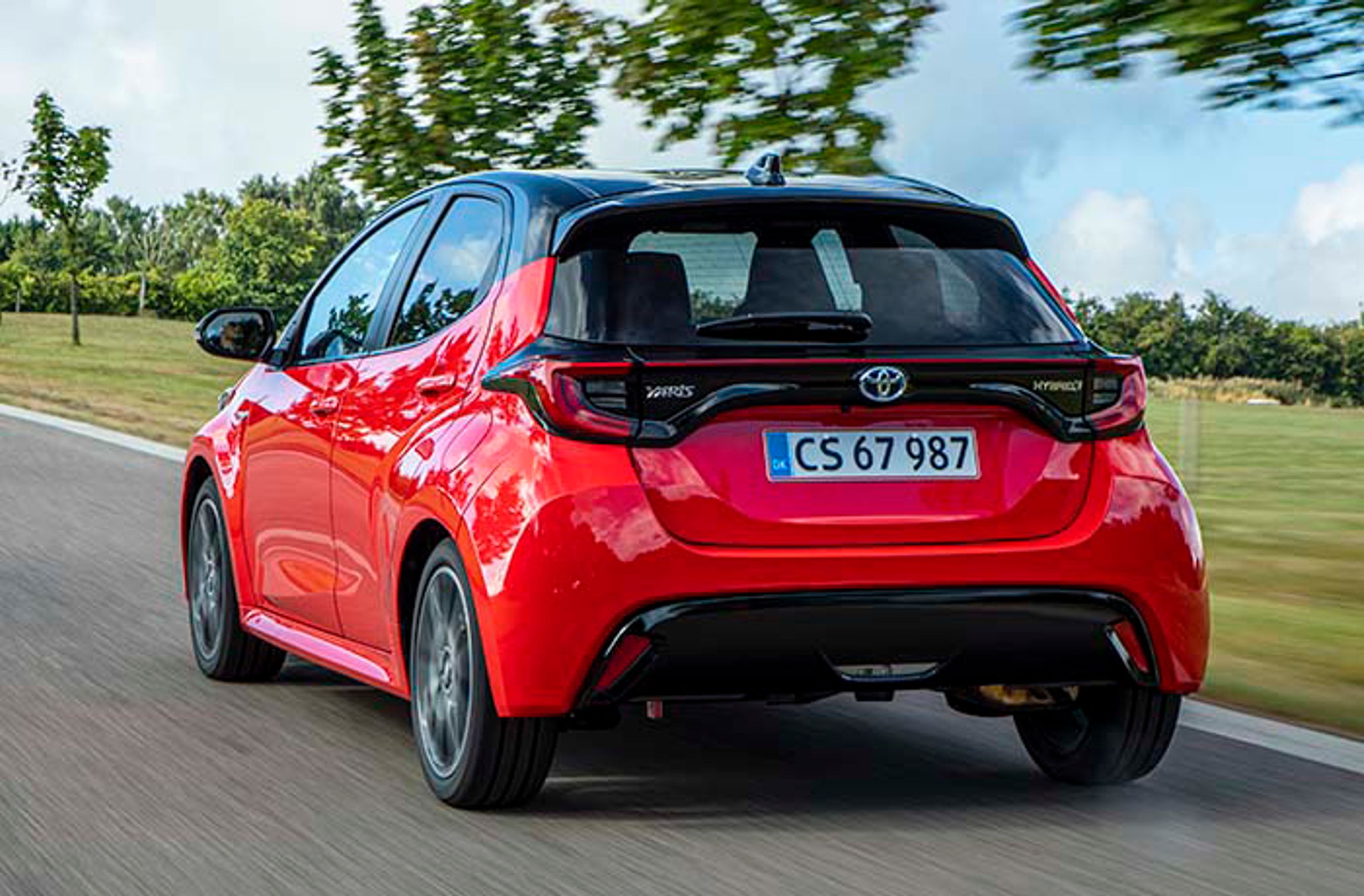 Toyota Yaris set bagfra