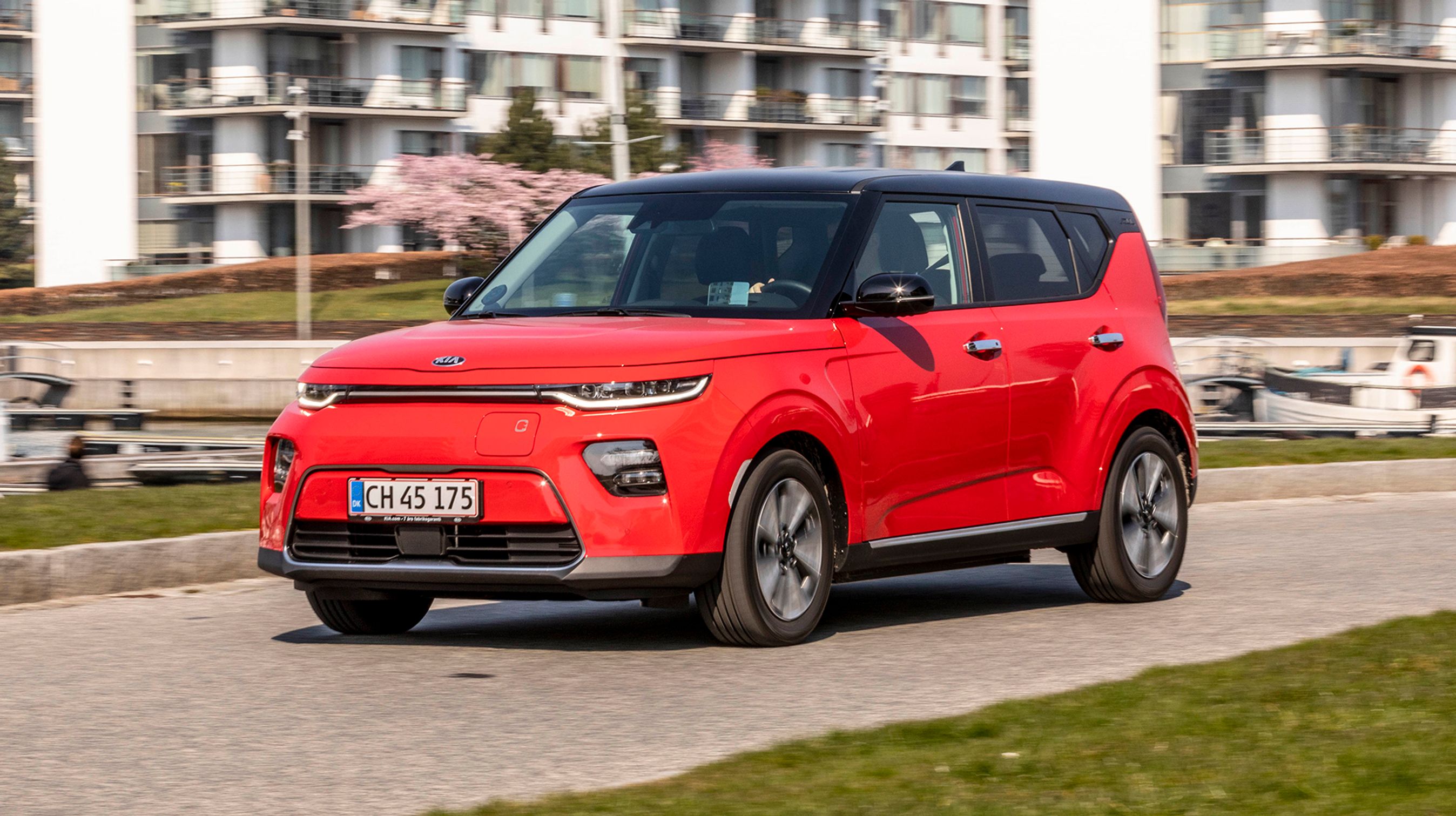 Kia e-Soul set forfra