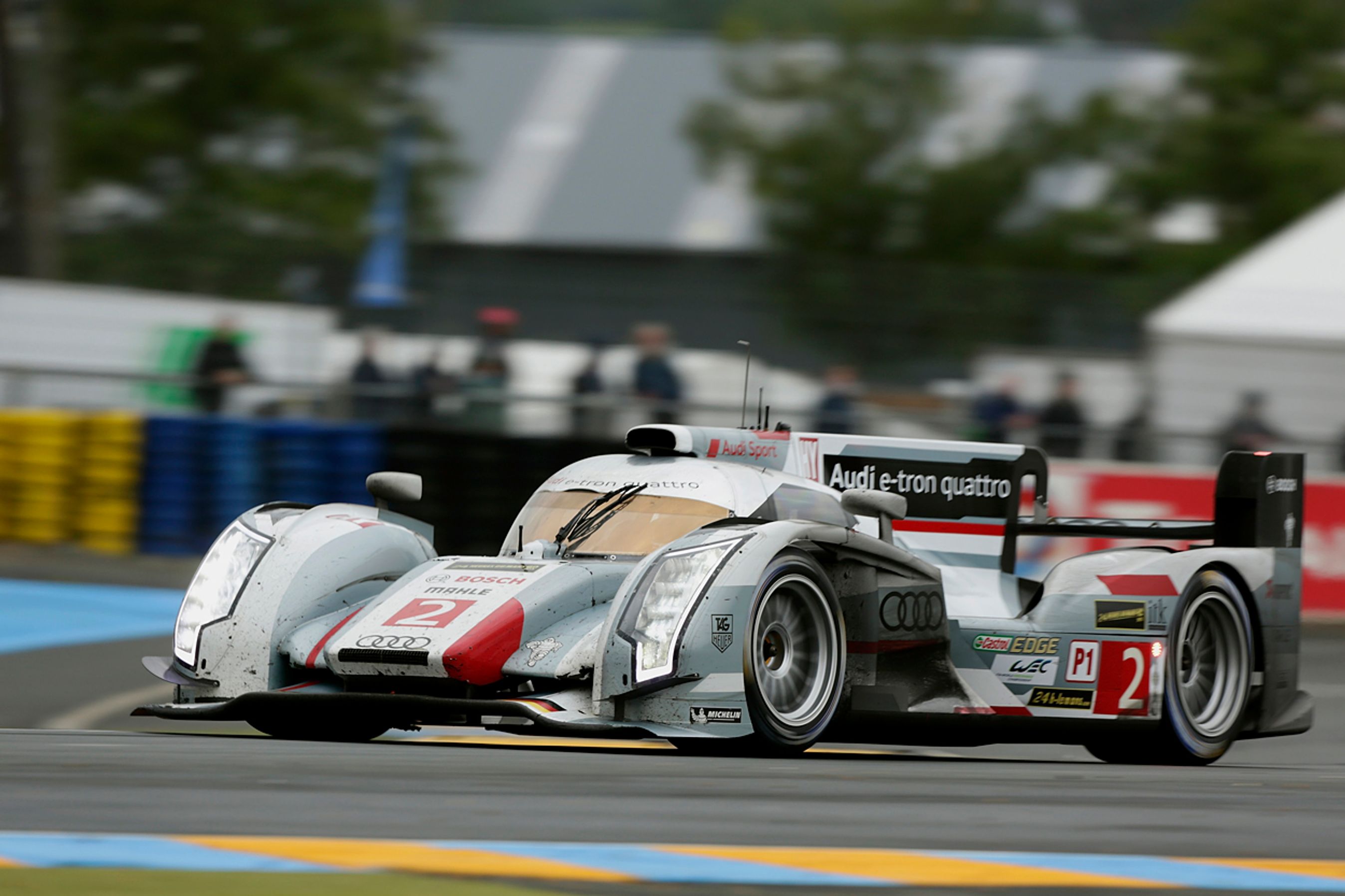Audi med nummer to blev nummer et i årets Le Mans, og dermed vandt Tom Kristensen sin niende generalsejr.