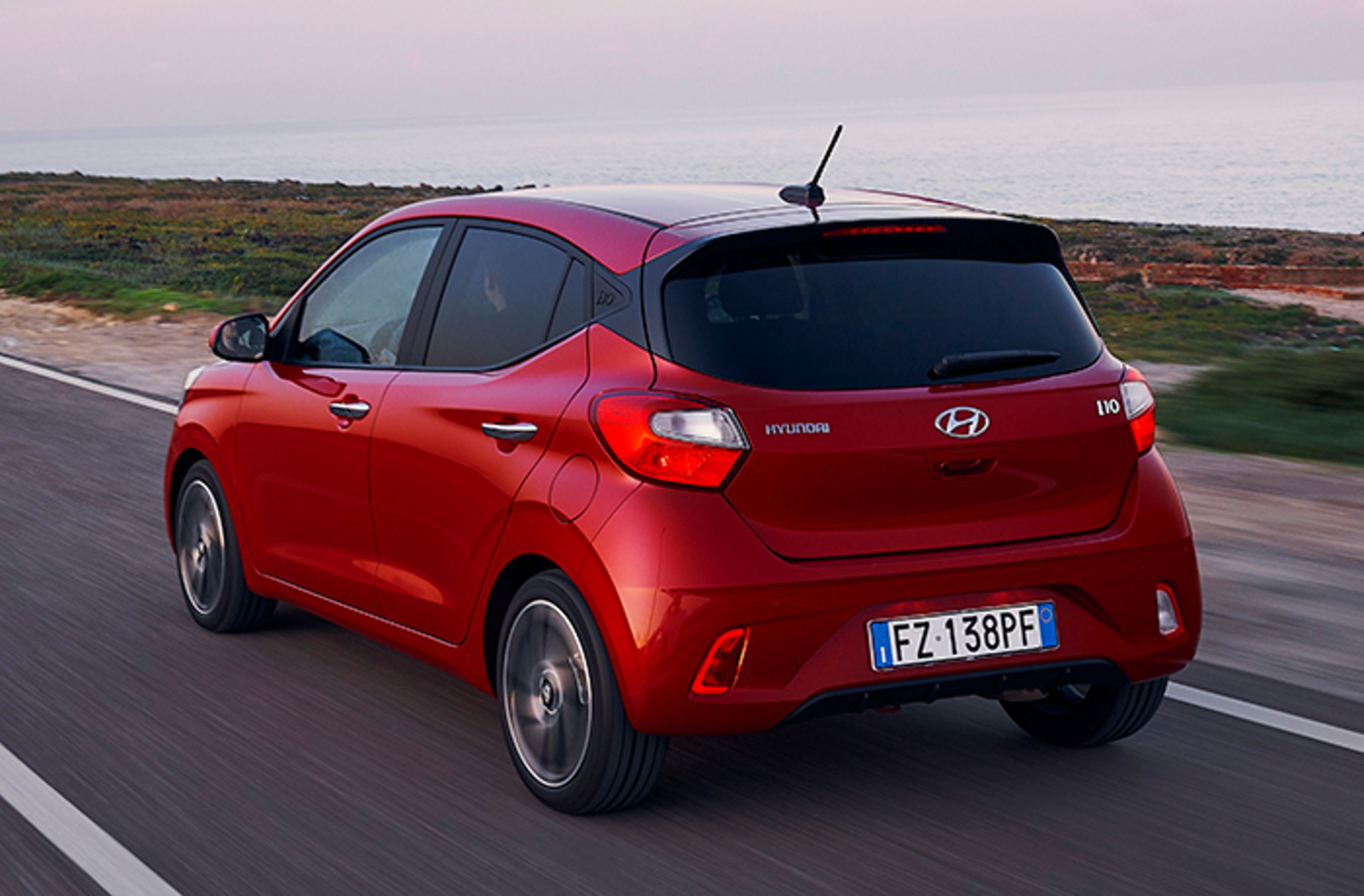 Hyundai i10 bagfra