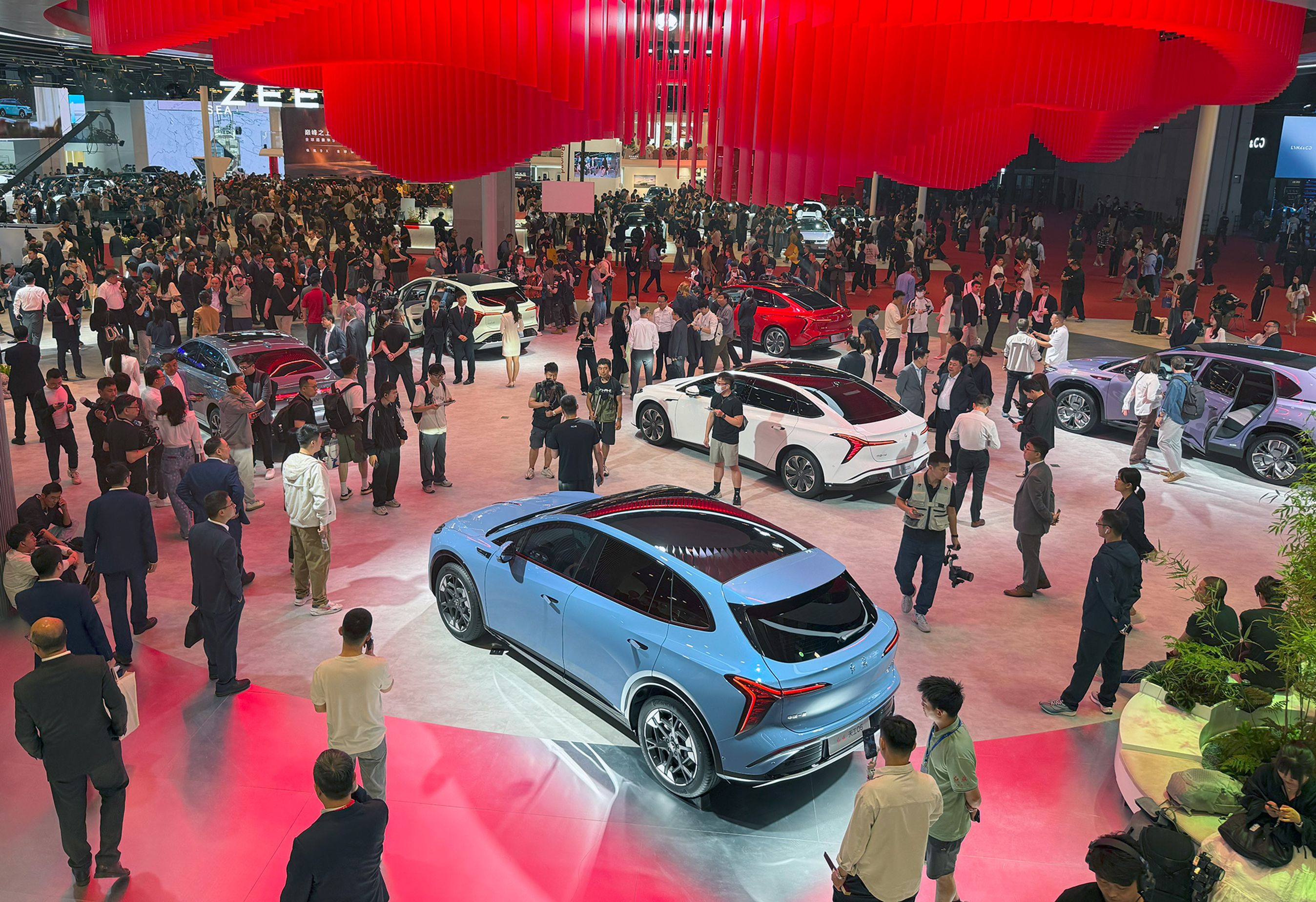 Biler på biludstilling