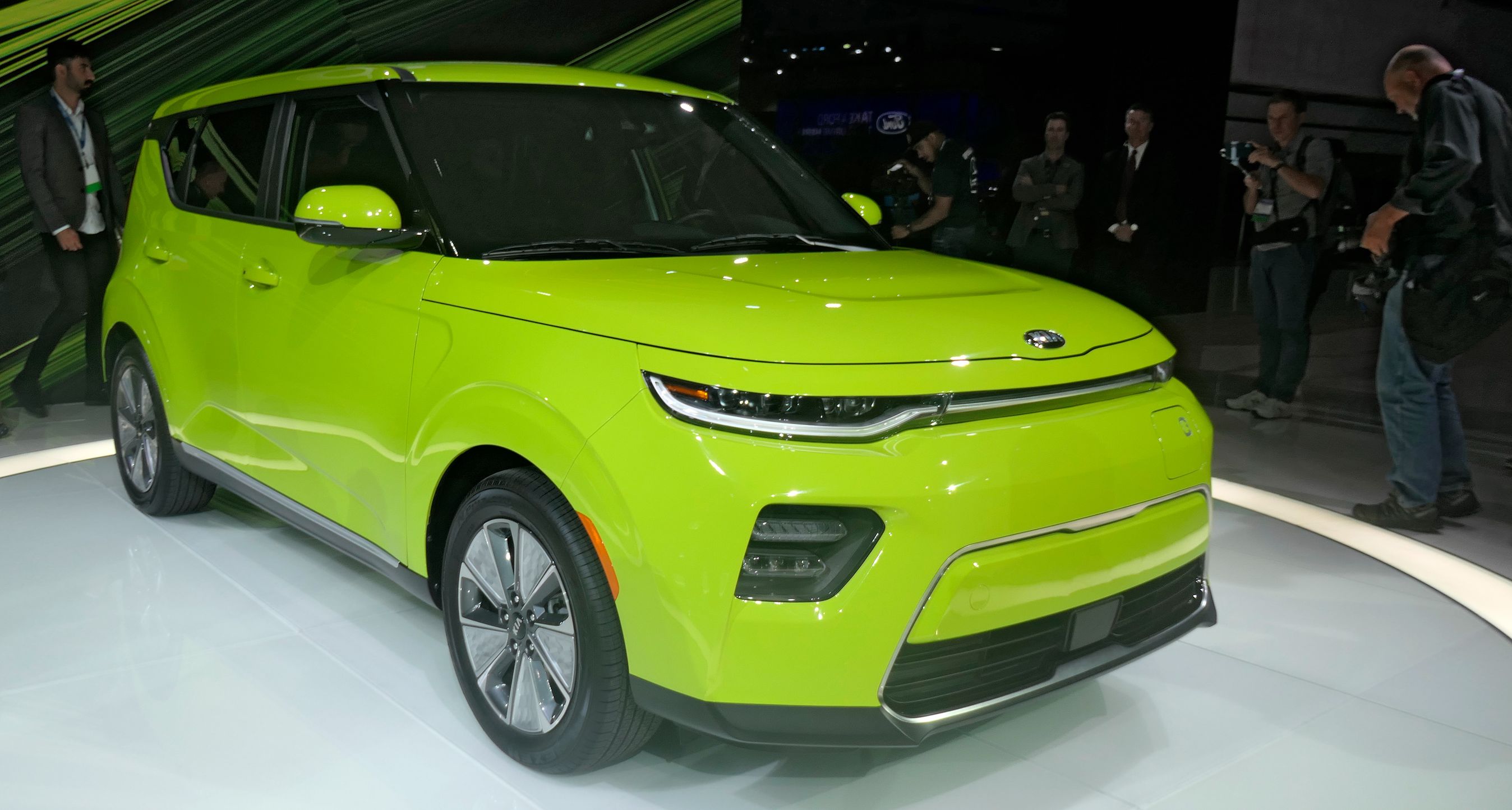 Kia Soul EV årgang 2019.