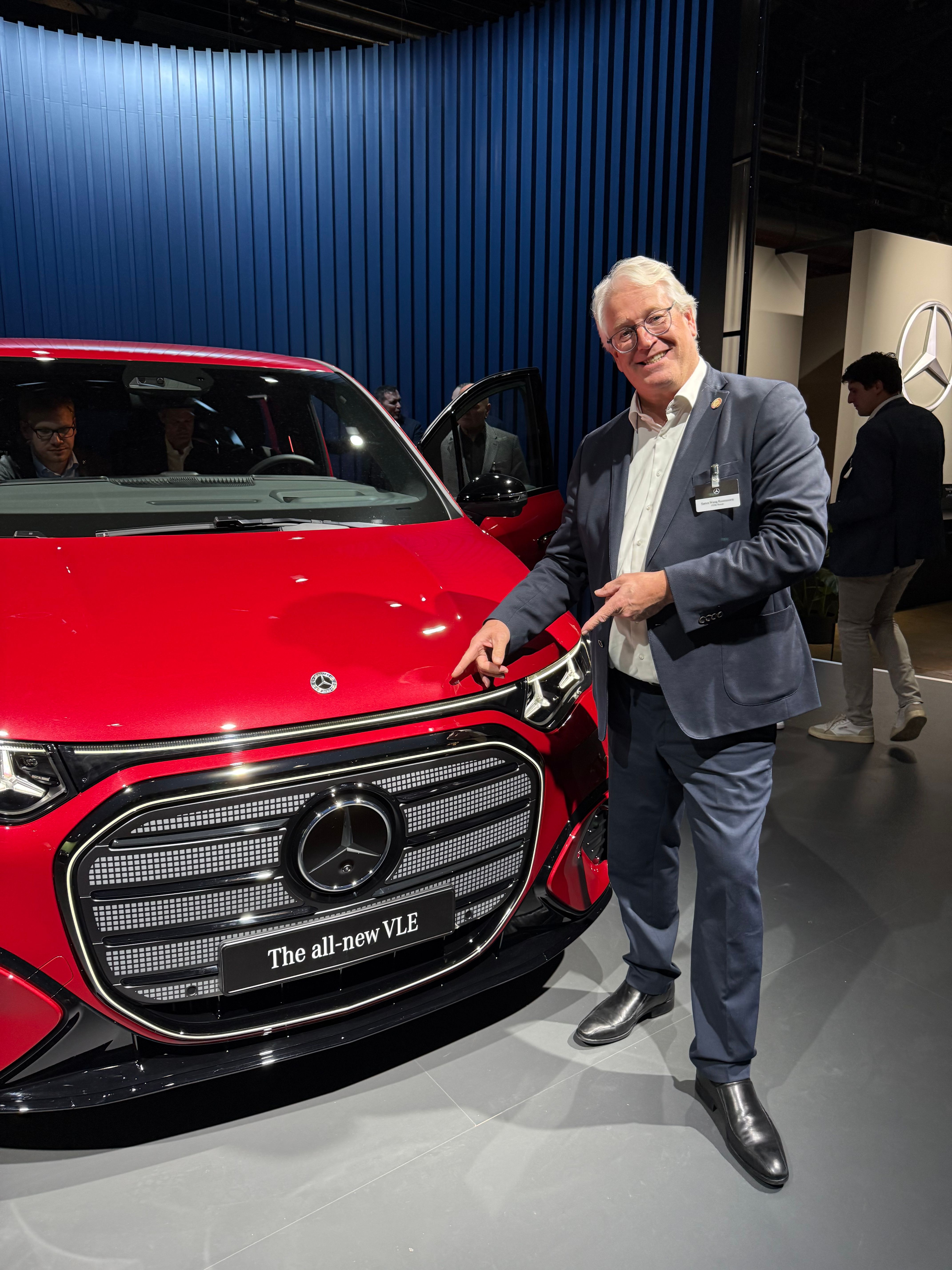 Fronten på Mercedes-Benz VLE sender hilsner tilbage til fortidens modeller, fortæller bilteknisk redaktør Søren W. Rasmussen